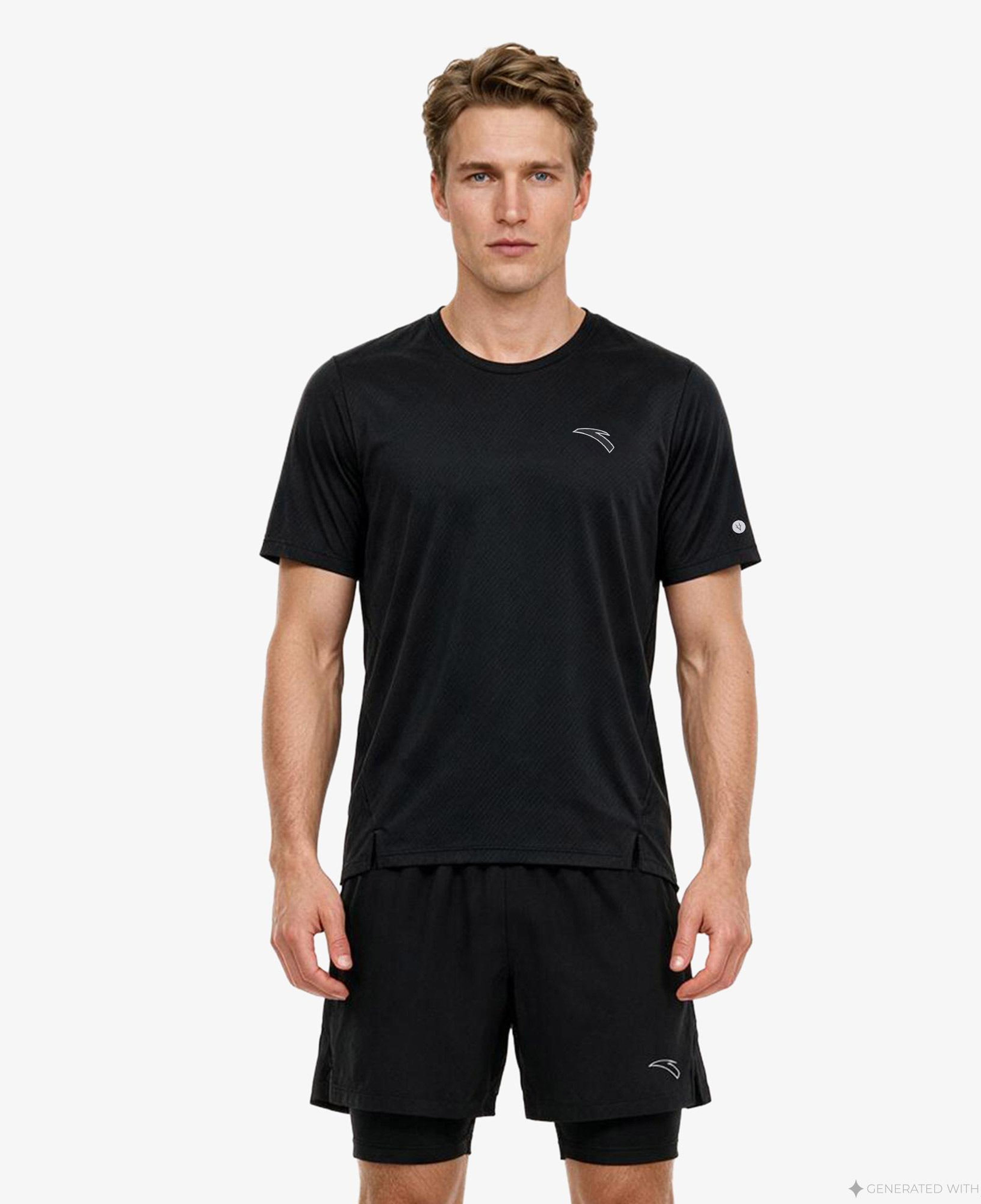Anta Advanced Physical Testing Erkek Siyah T-Shirt
