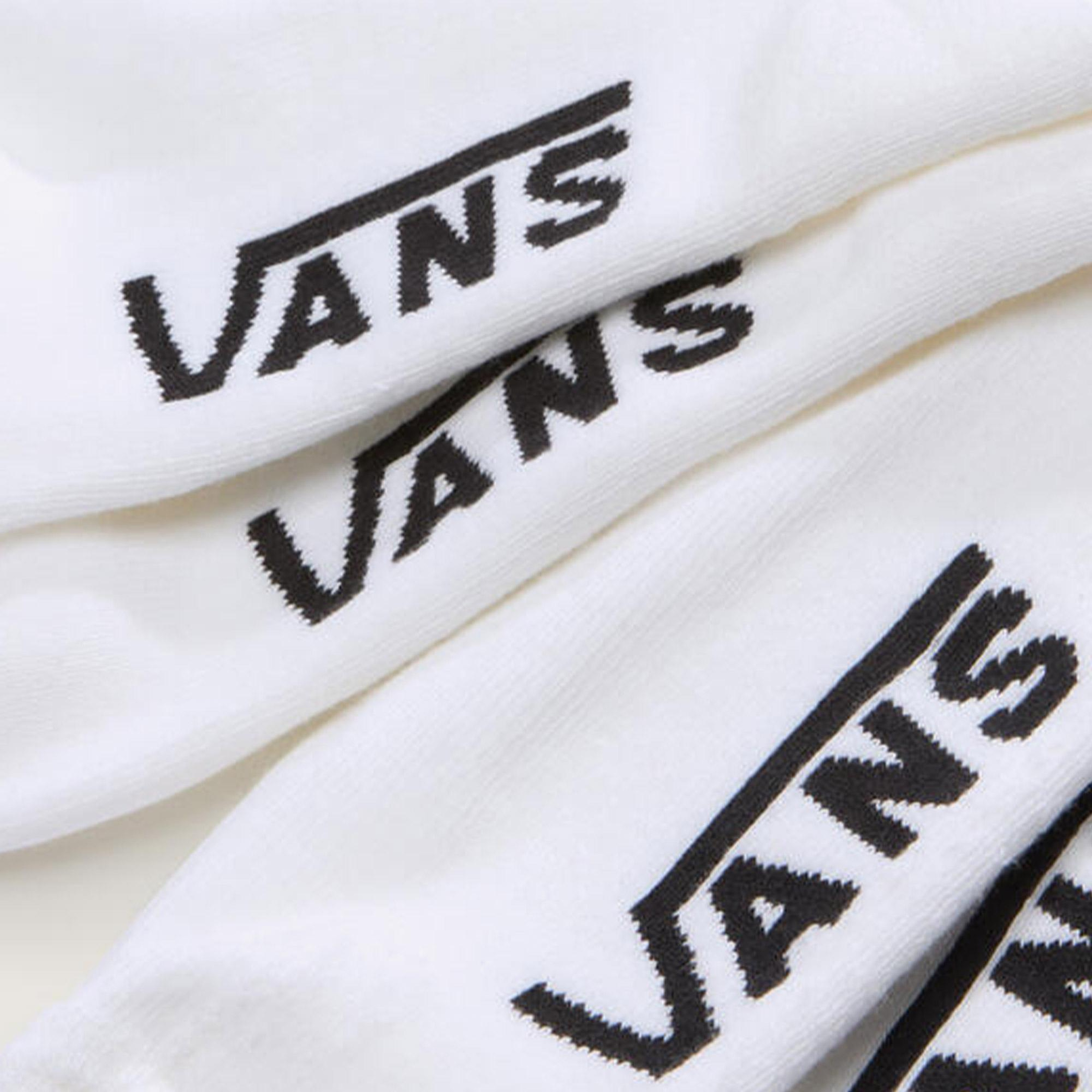 Vans Classic Kick Unisex Beyaz Çorap