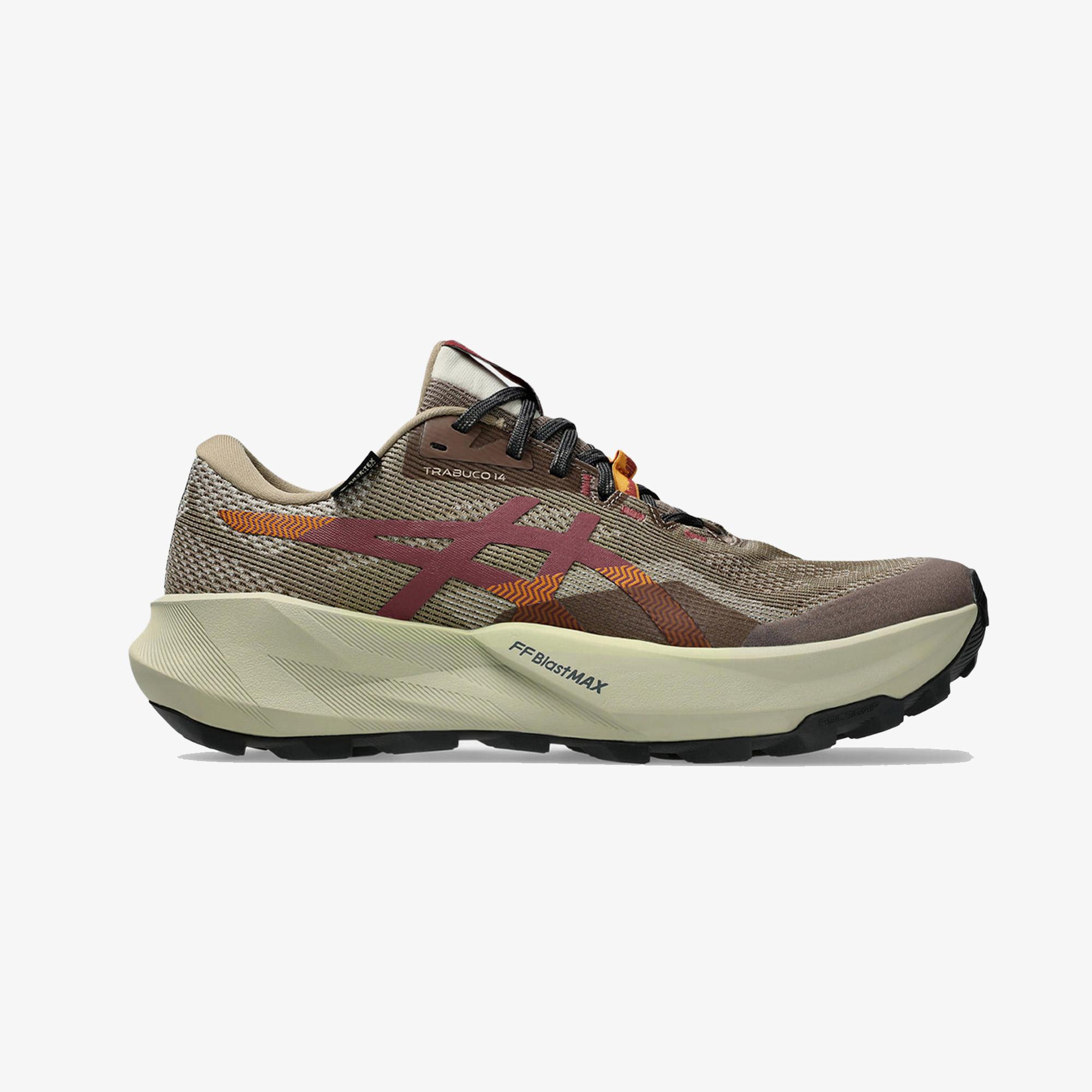 Asics Trabuco 14 Gore-Tex Erkek Bej Arazi Koşu Ayakkabısı