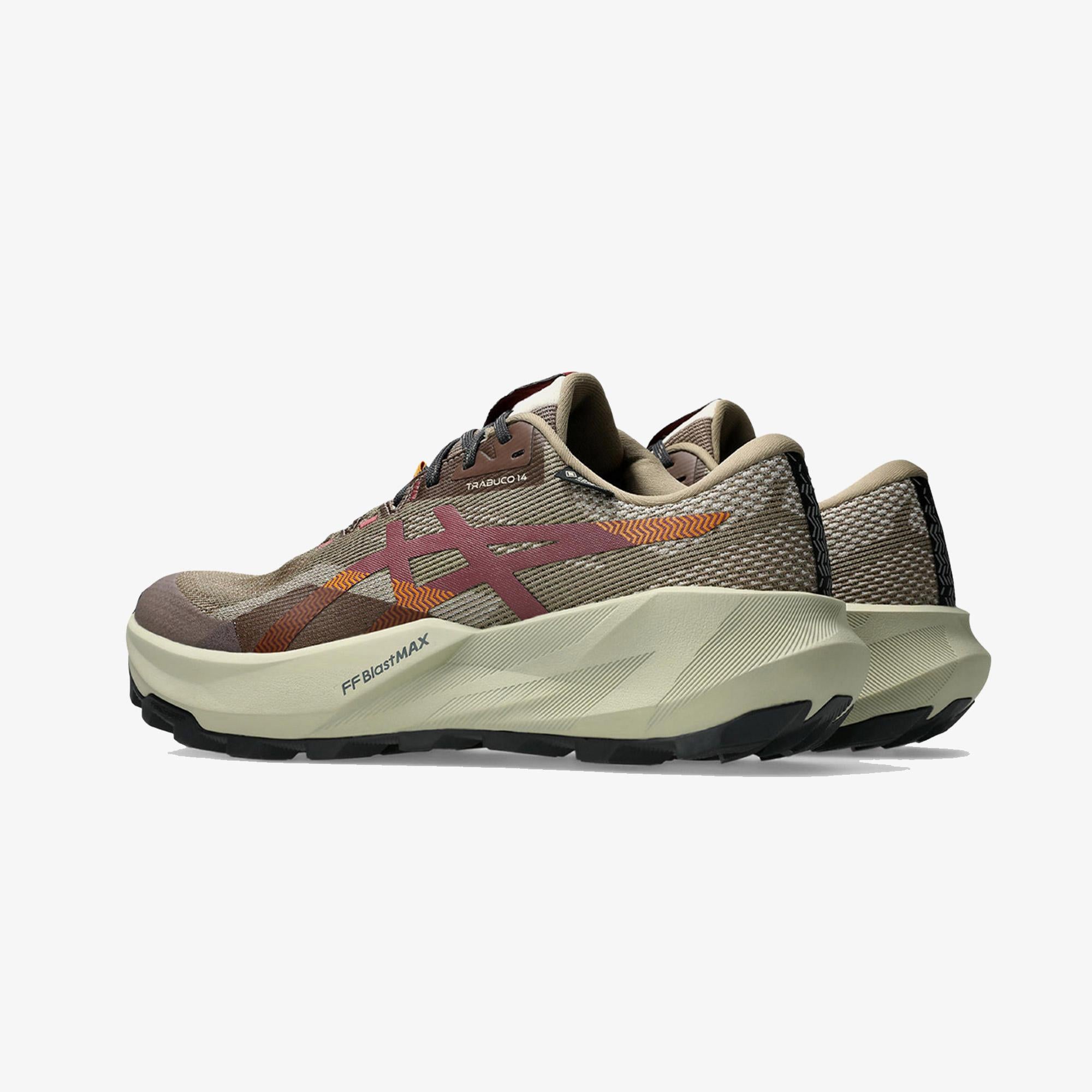 Asics Trabuco 14 Gore-Tex Erkek Bej Arazi Koşu Ayakkabısı