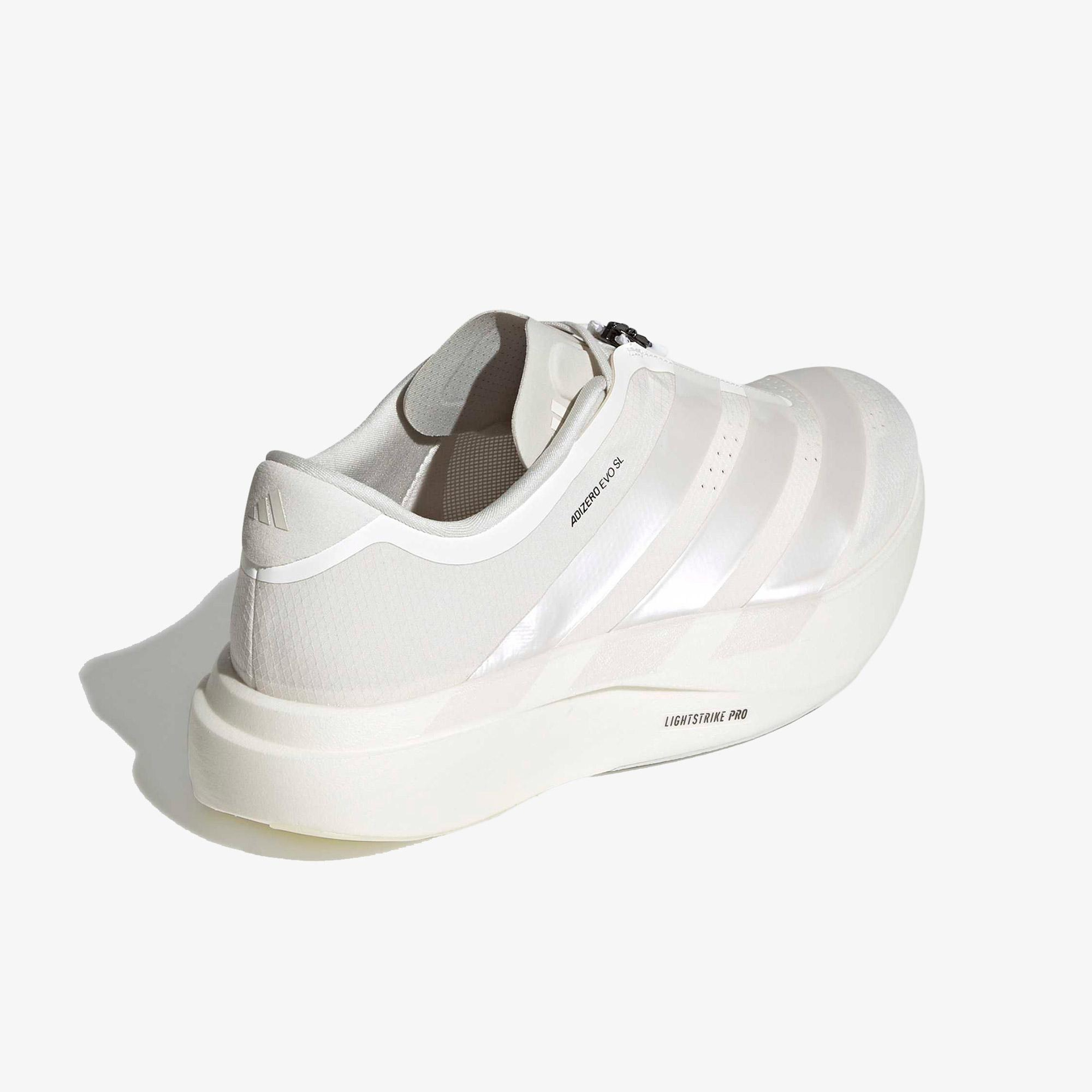adidas Evo SL Zip Lightstrikepro Erkek Beyaz Koşu Ayakkabısı