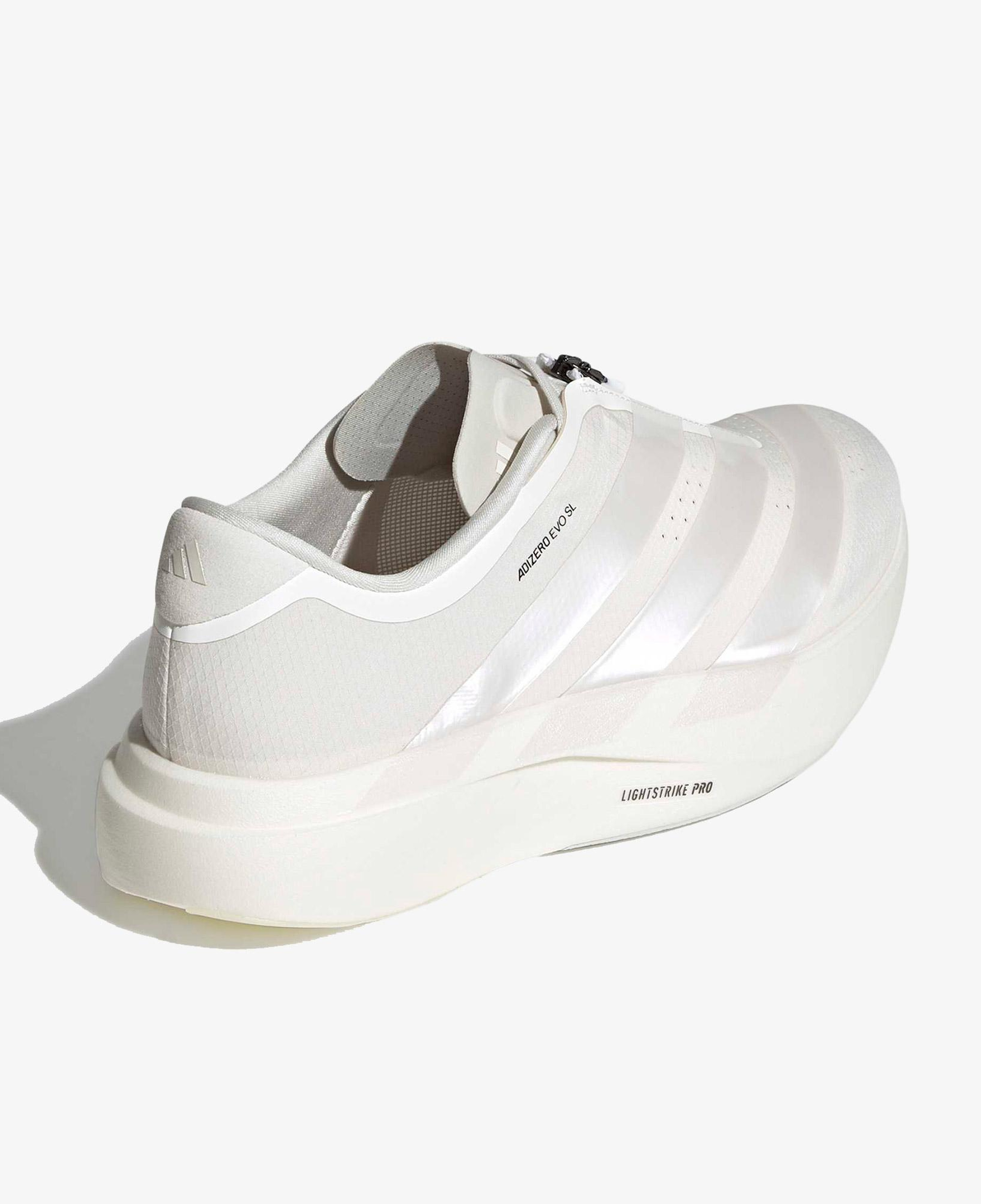 adidas Evo SL Zip Lightstrikepro Erkek Beyaz Koşu Ayakkabısı