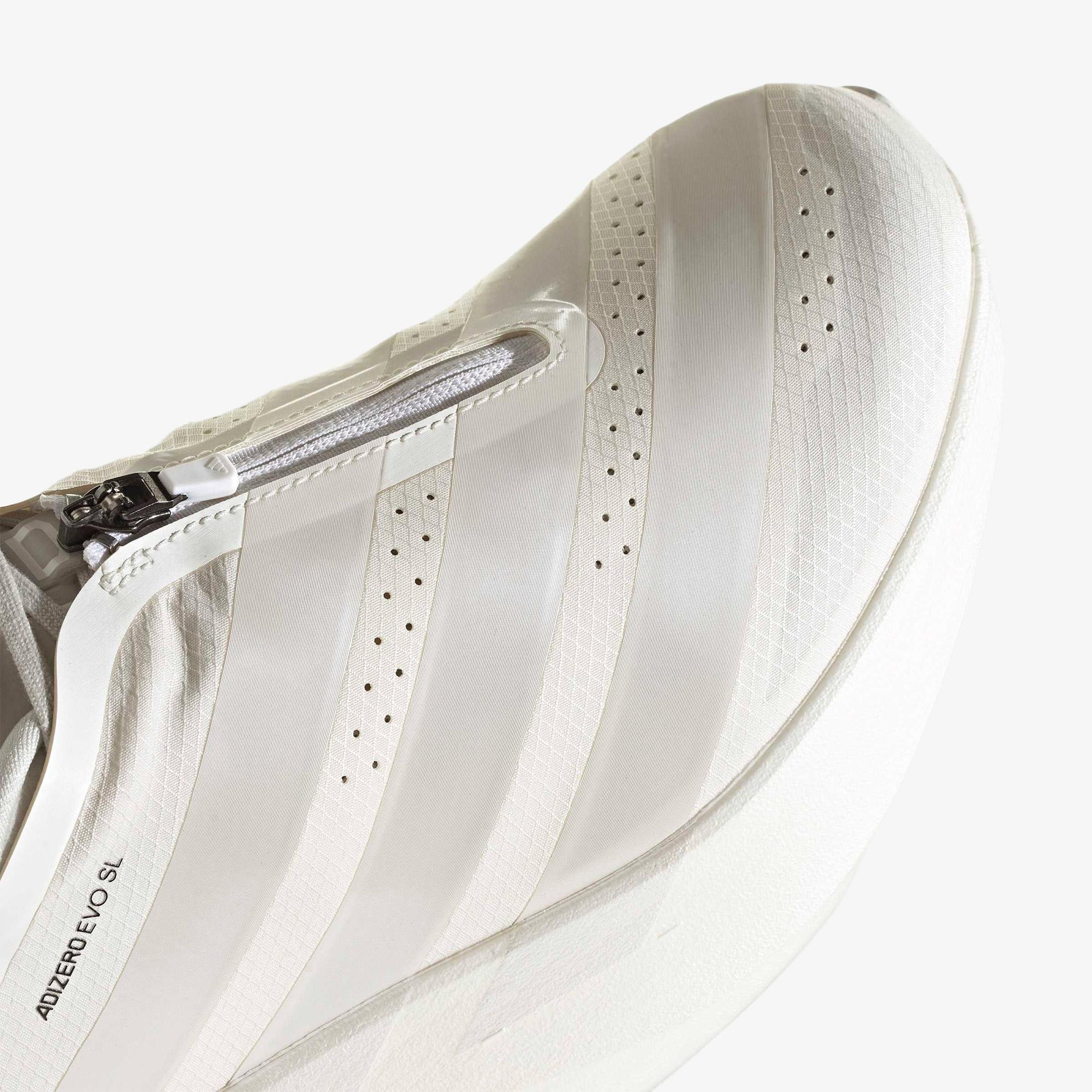adidas Evo SL Zip Lightstrikepro Erkek Beyaz Koşu Ayakkabısı