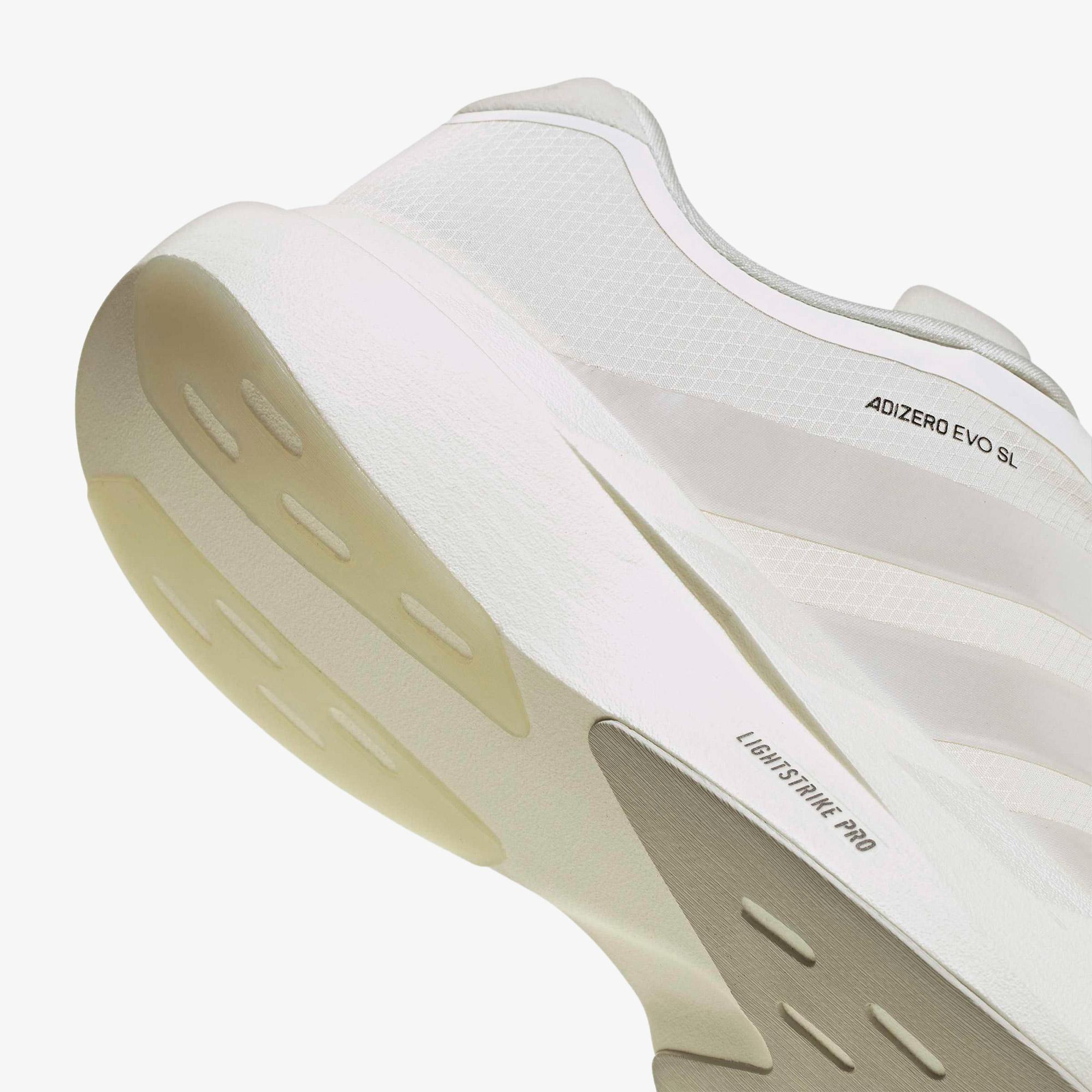 adidas Evo SL Zip Lightstrikepro Erkek Beyaz Koşu Ayakkabısı