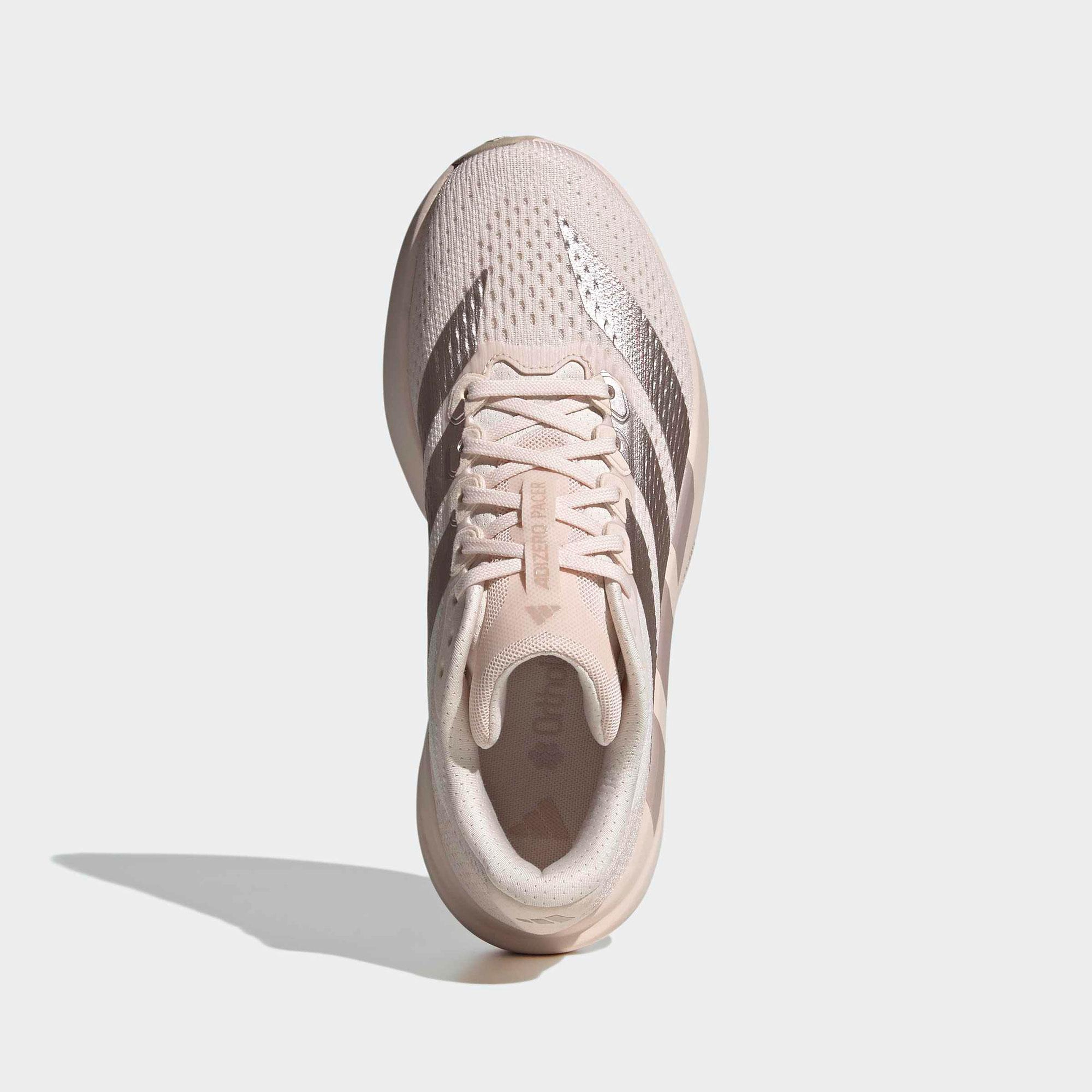 adidas Adizero Pacer Kadın Bej Koşu Ayakkabısı