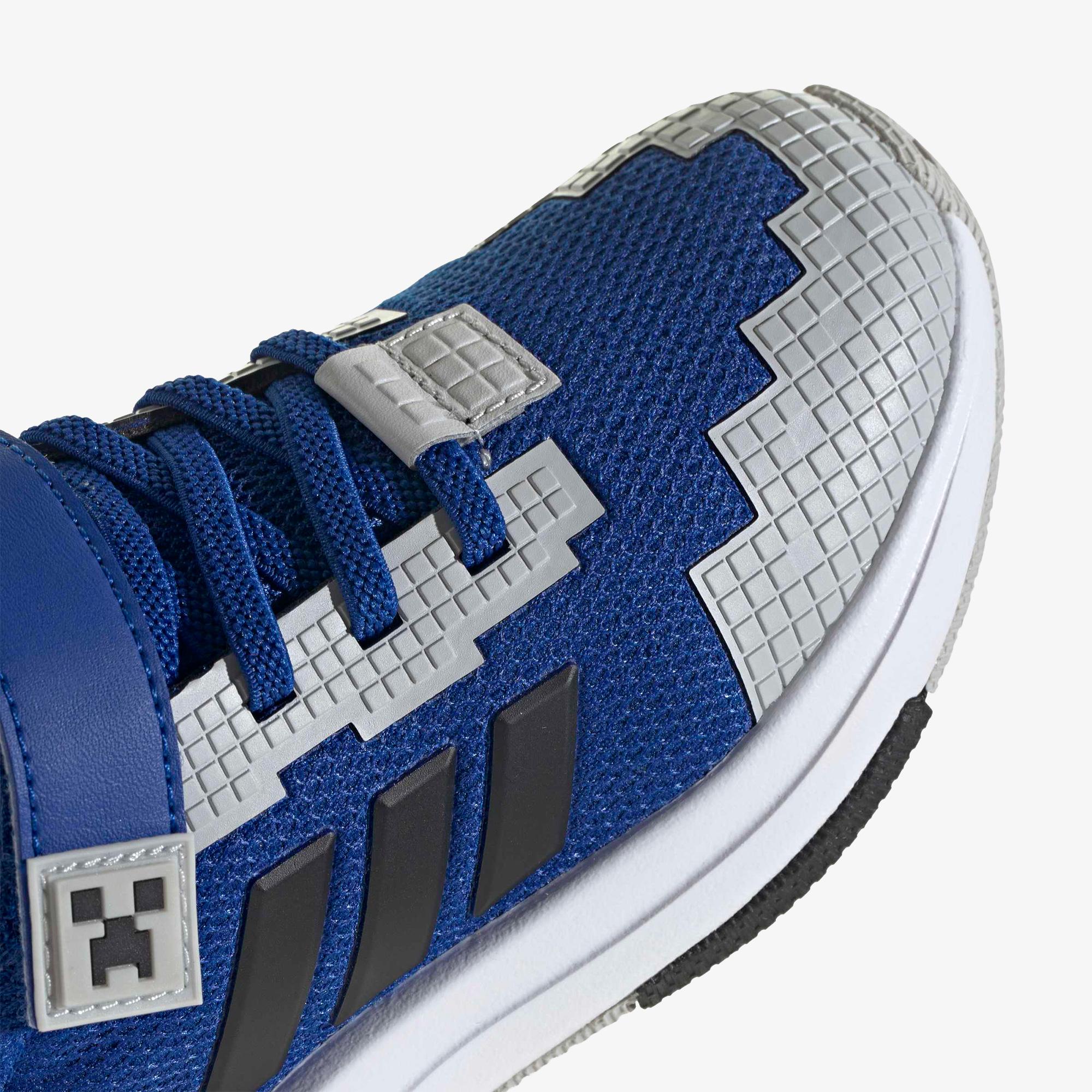 adidas Minecraft Pro Elastic Lace Çocuk Mavi Spor Ayakkabı