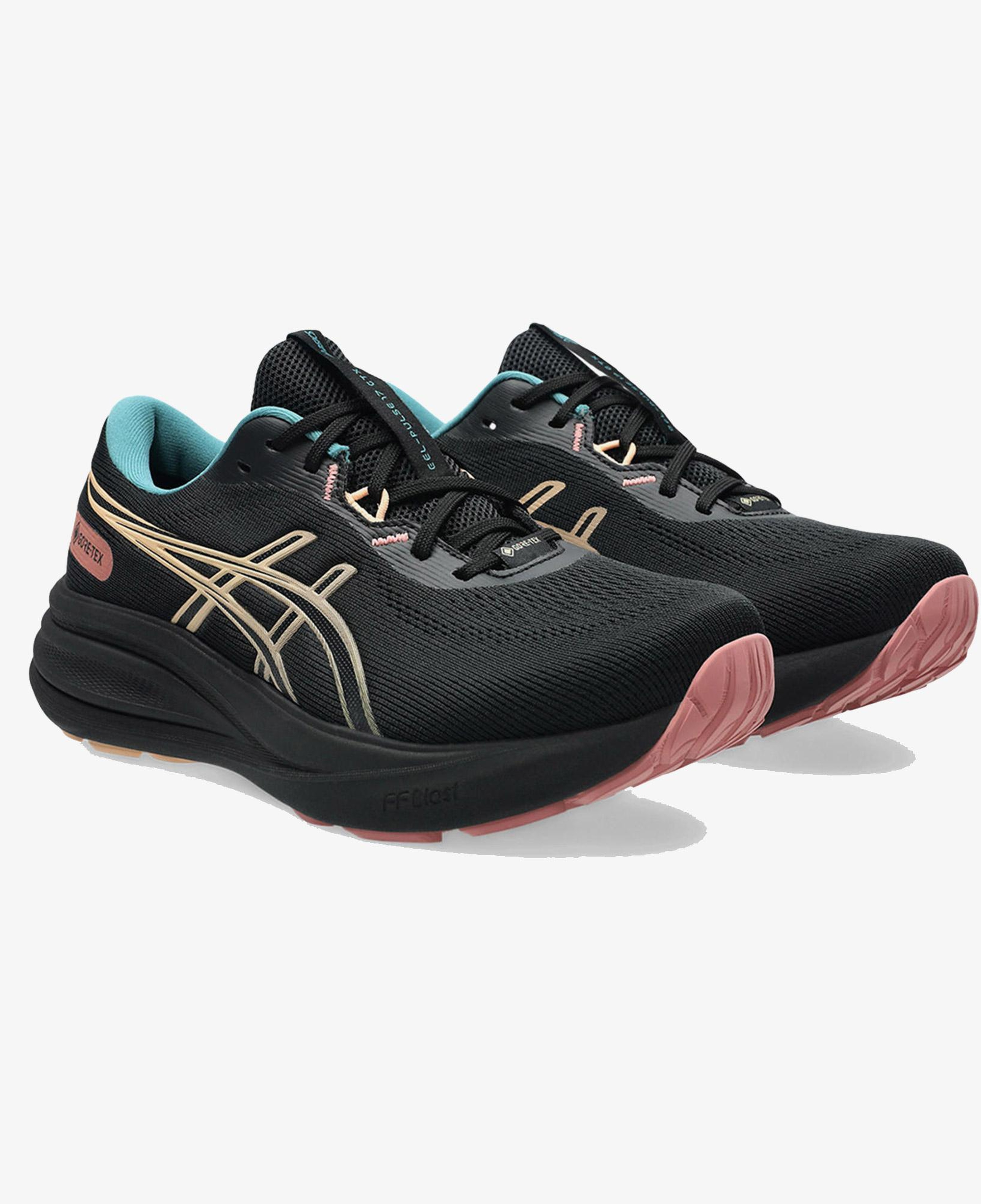 Asics Gel Pulse 17 Gore-Tex Kadın Siyah Yol Koşusu Ayakkabısı
