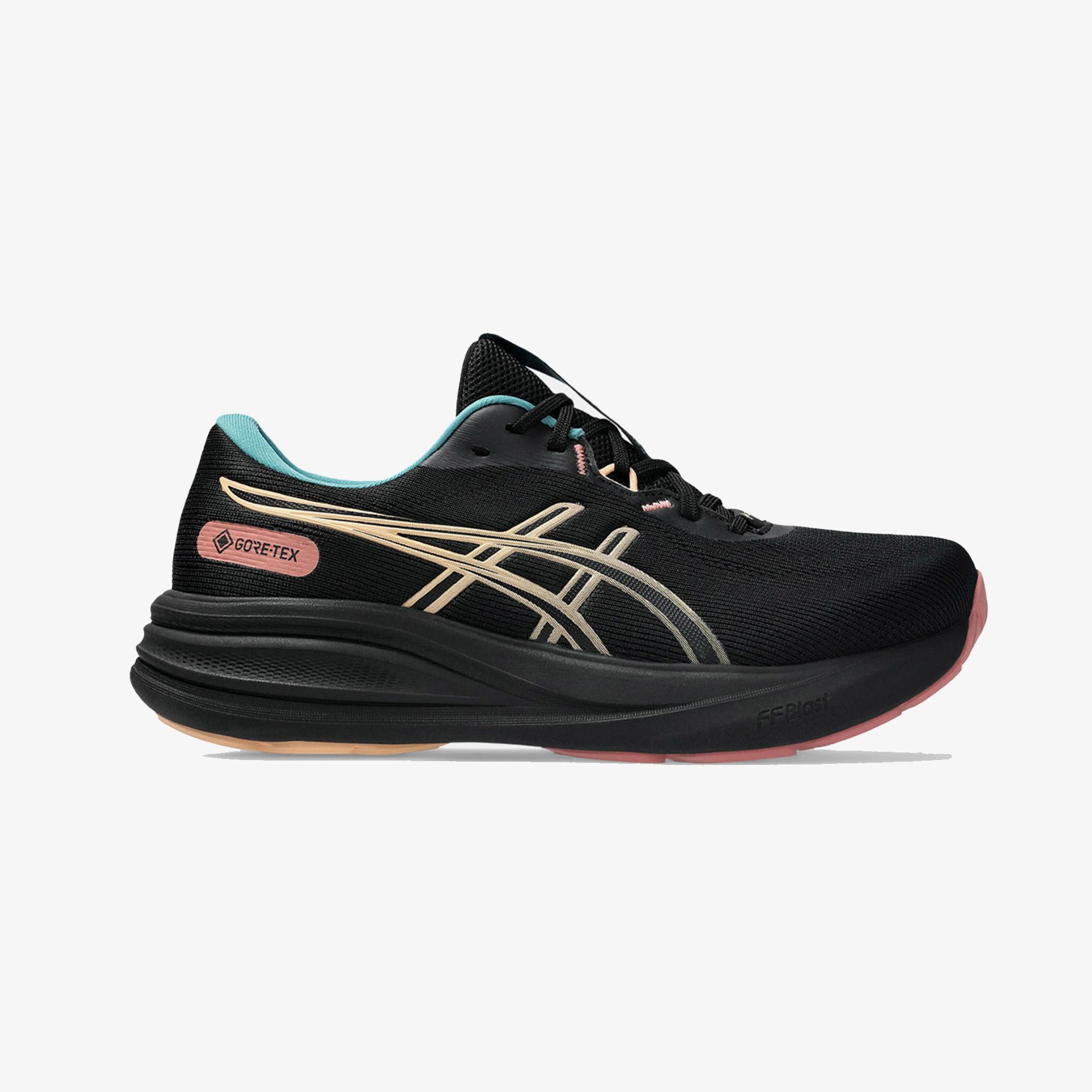 Asics Gel Pulse 17 Gore-Tex Kadın Siyah Yol Koşusu Ayakkabısı