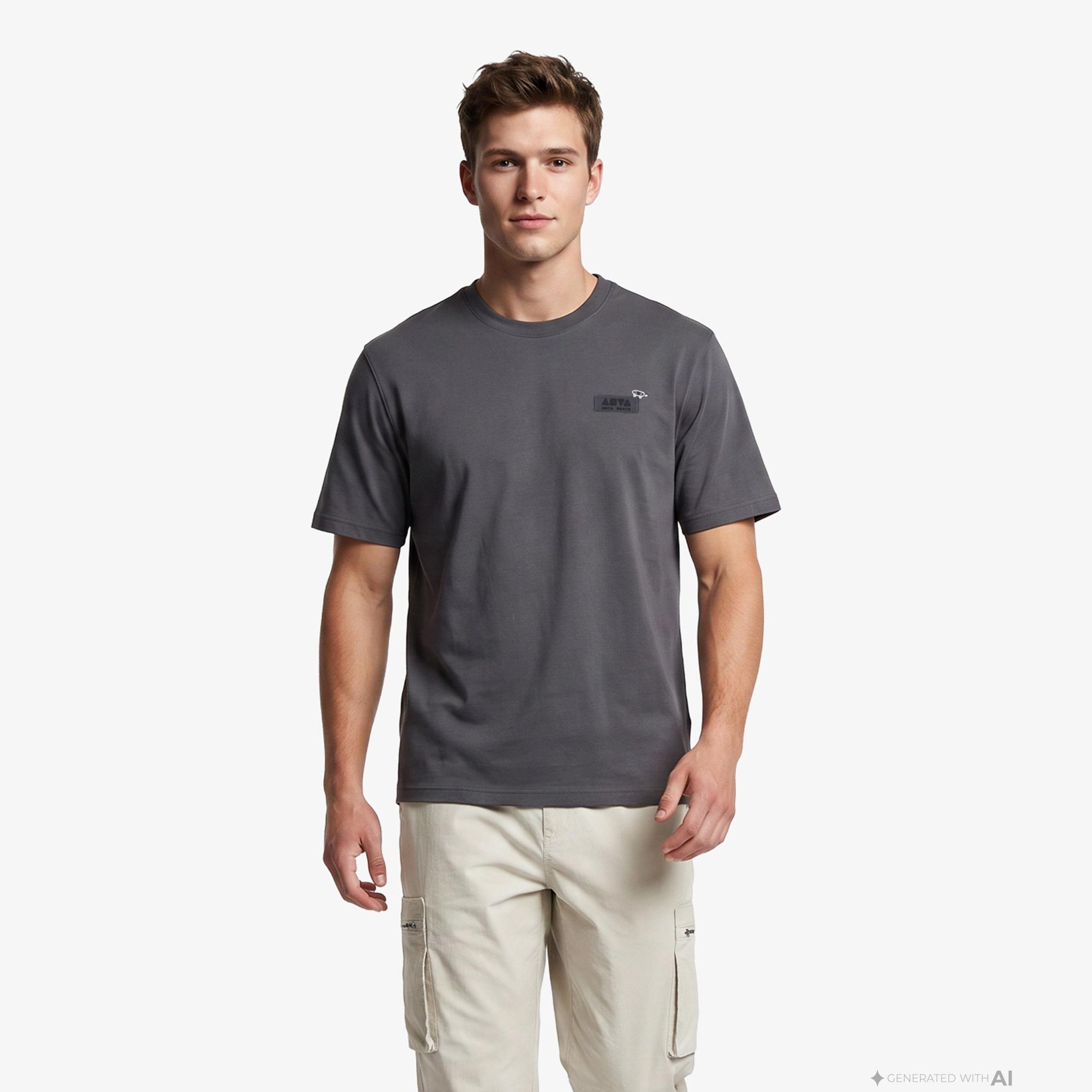 Anta Diary Of Skater Erkek Gri T-Shirt