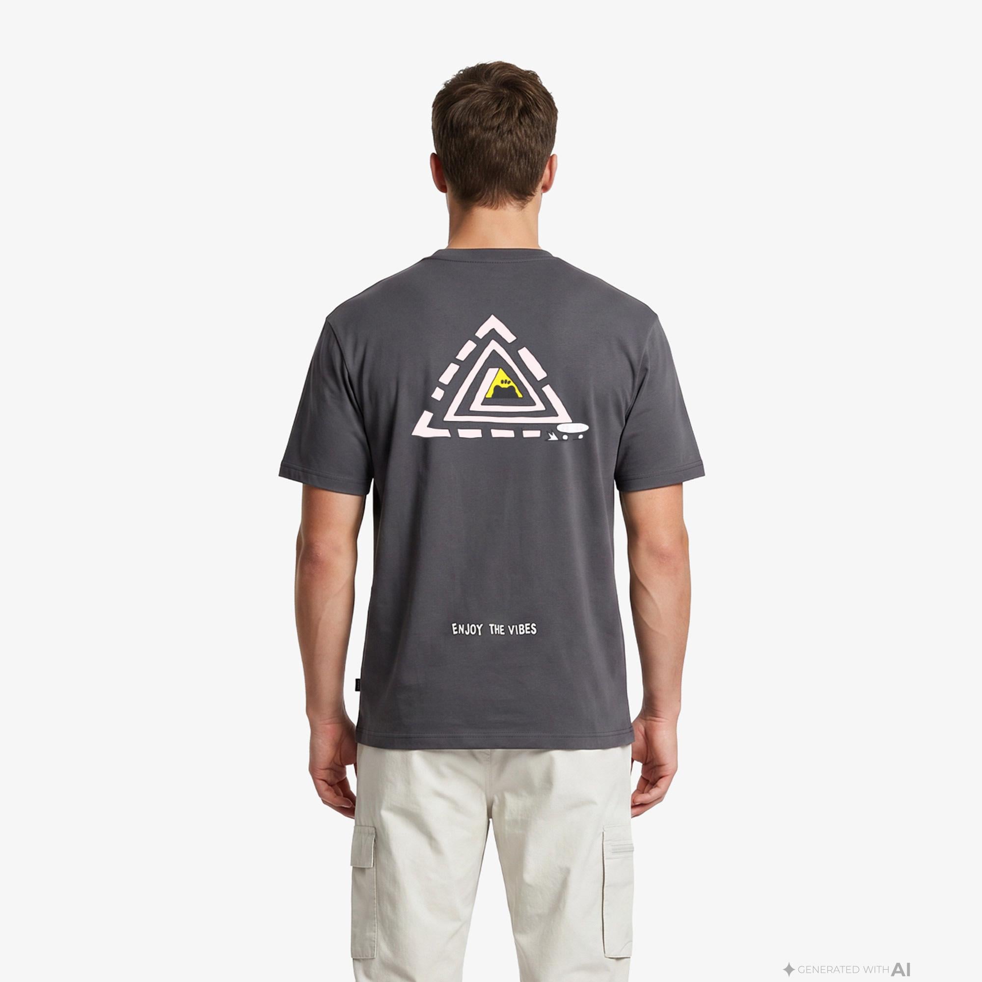 Anta Diary Of Skater Erkek Gri T-Shirt