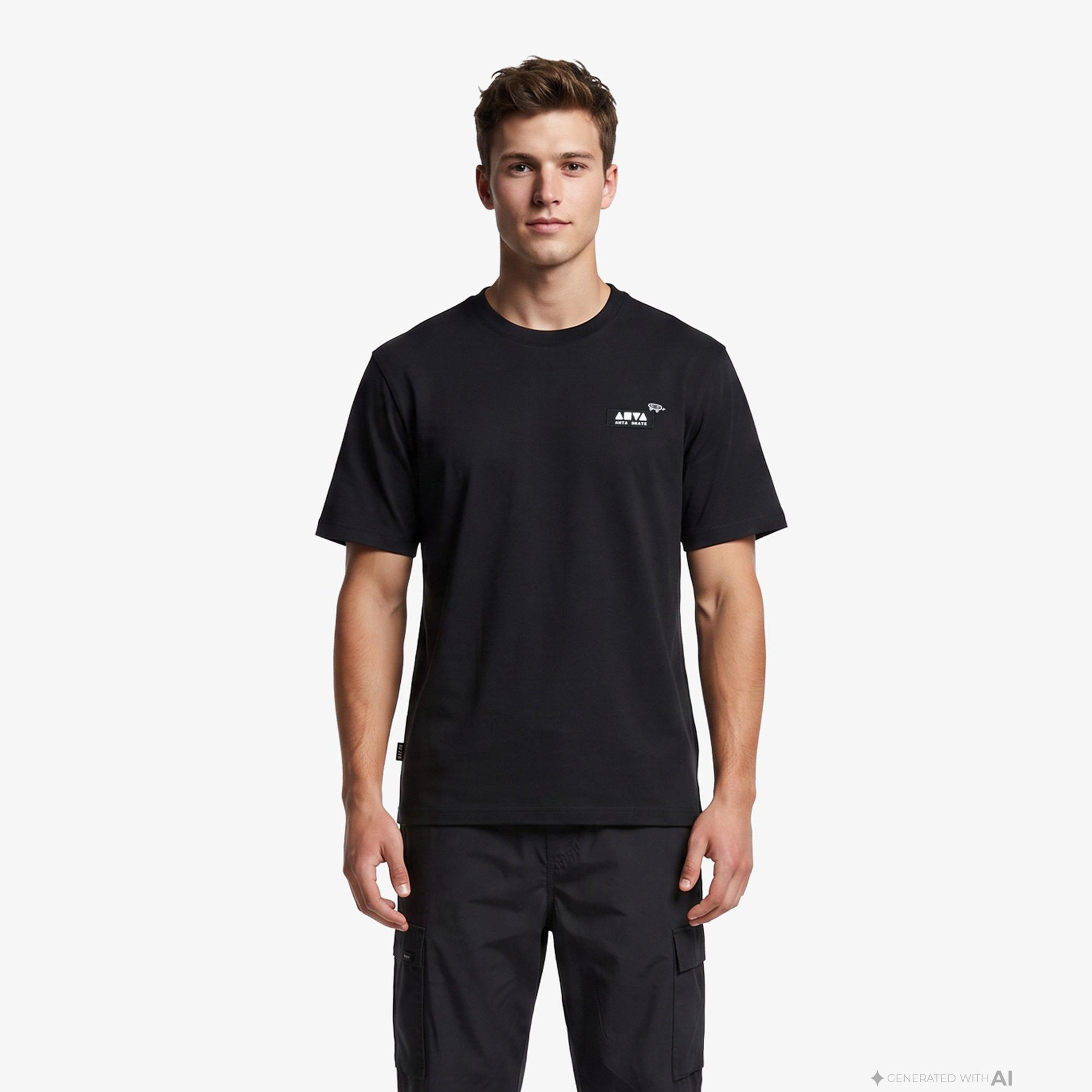 Anta Diary Of Skater Erkek Siyah T-Shirt