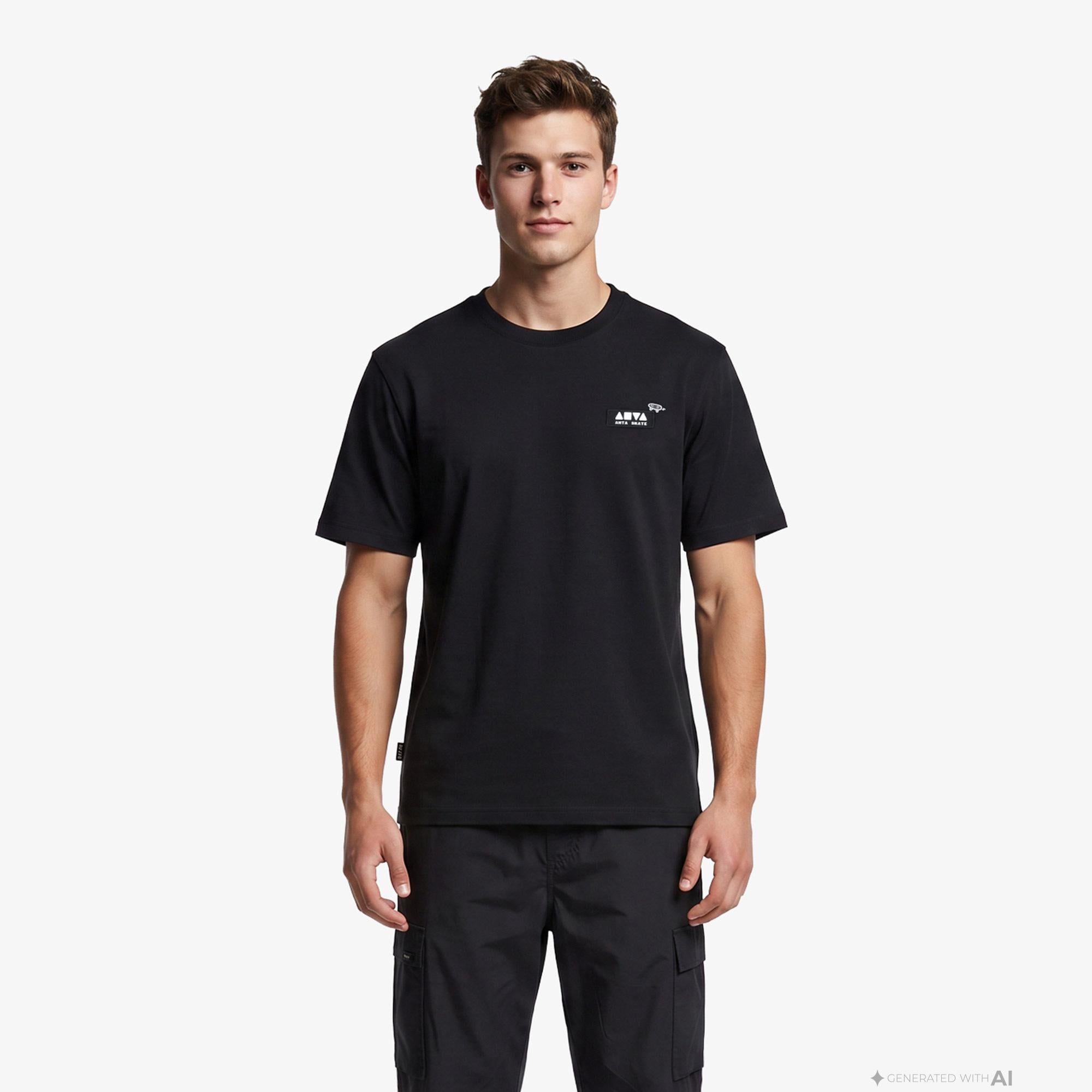 Anta Diary Of Skater Erkek Siyah T-Shirt