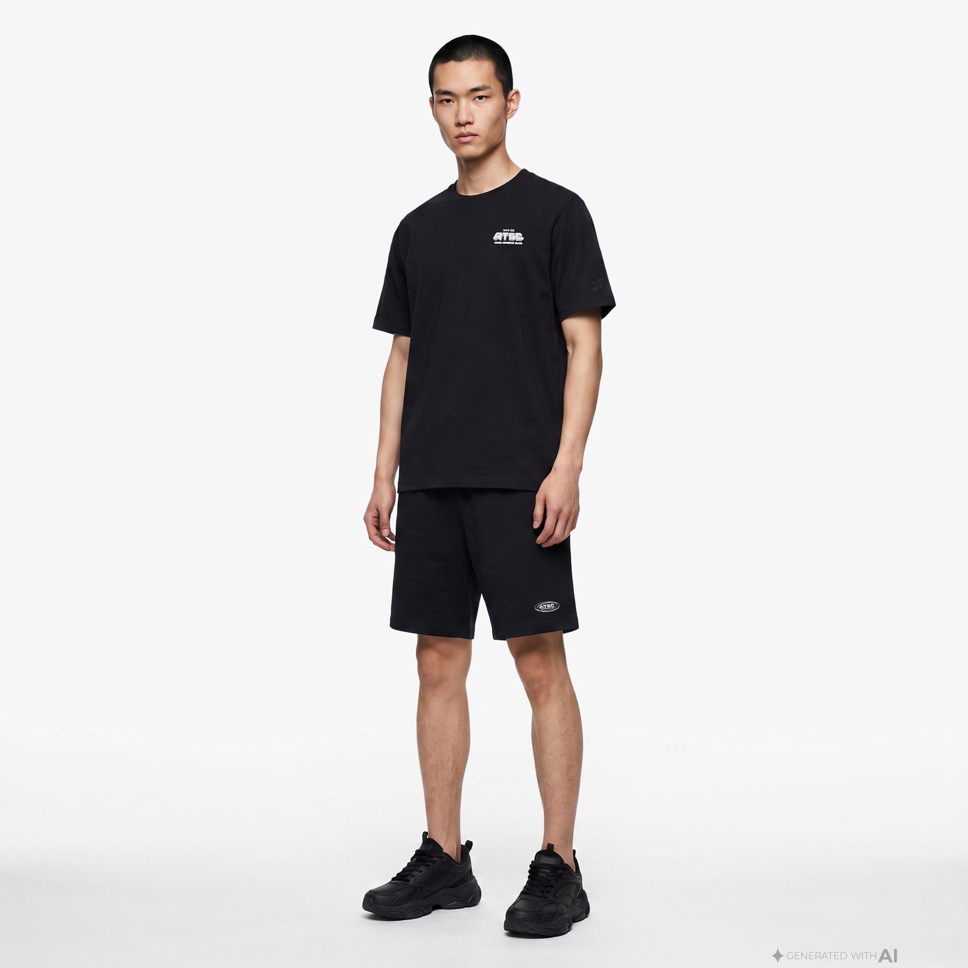 Anta Bring You "A" Game Erkek Siyah T-Shirt
