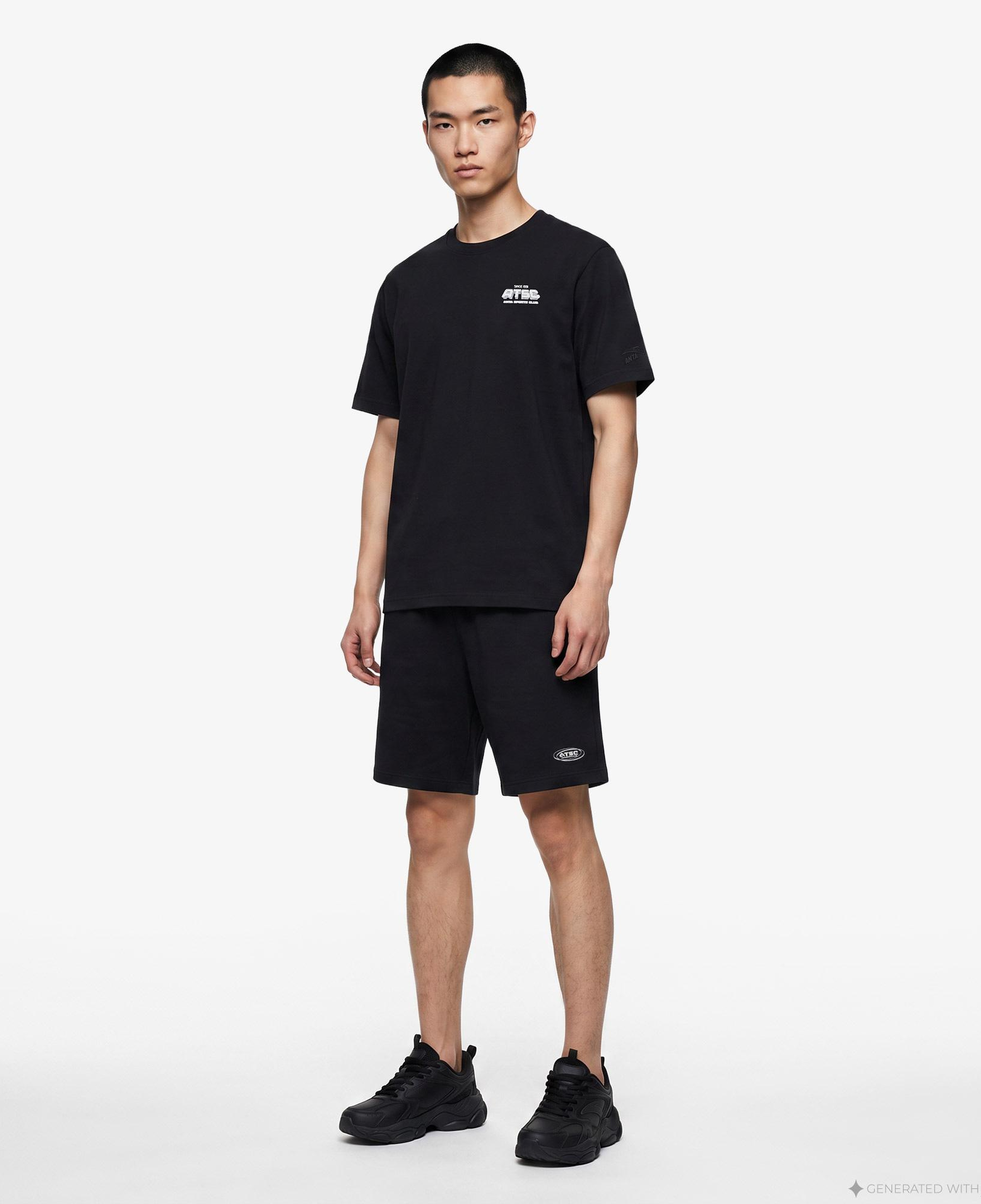 Anta Bring You "A" Game Erkek Siyah T-Shirt