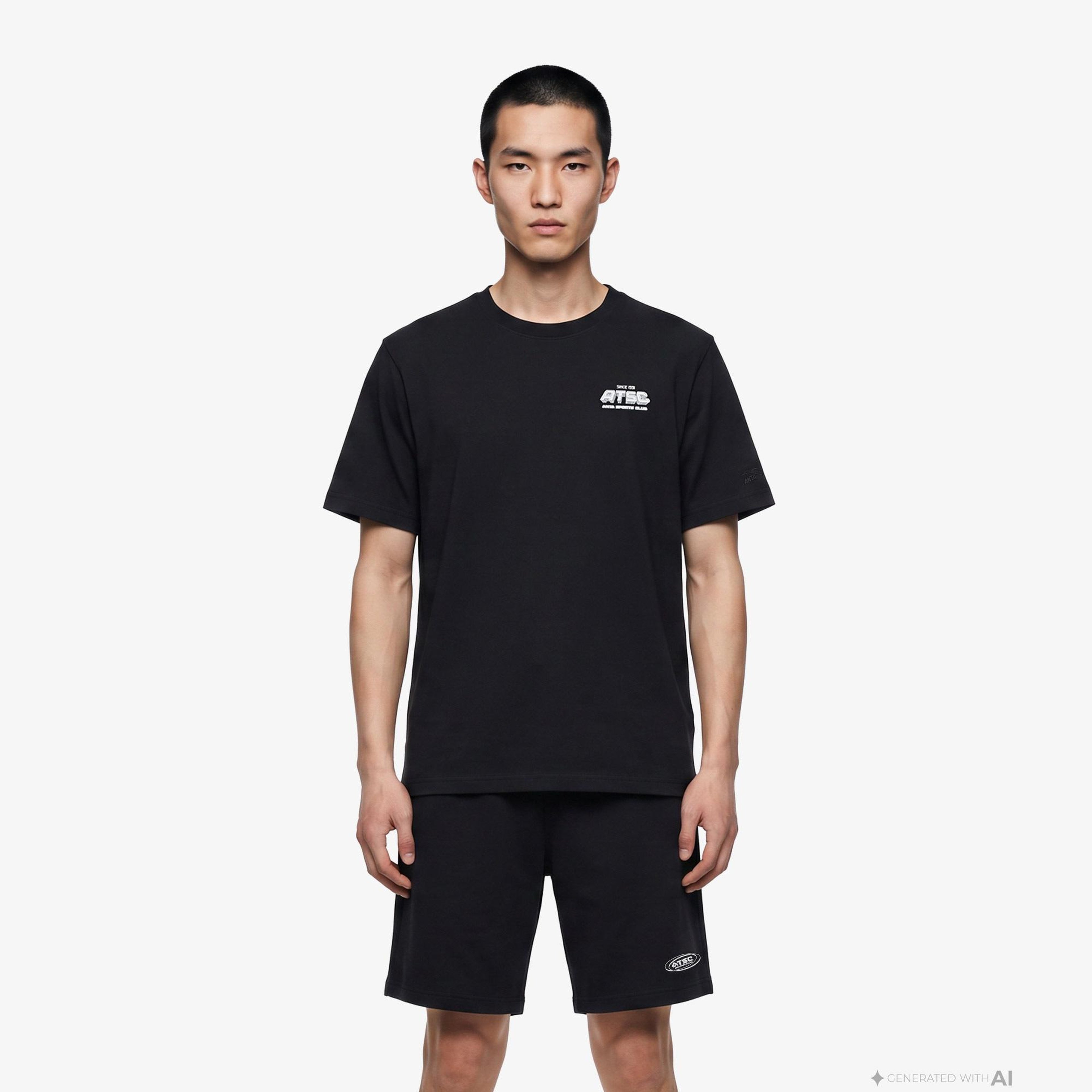 Anta Bring You "A" Game Erkek Siyah T-Shirt