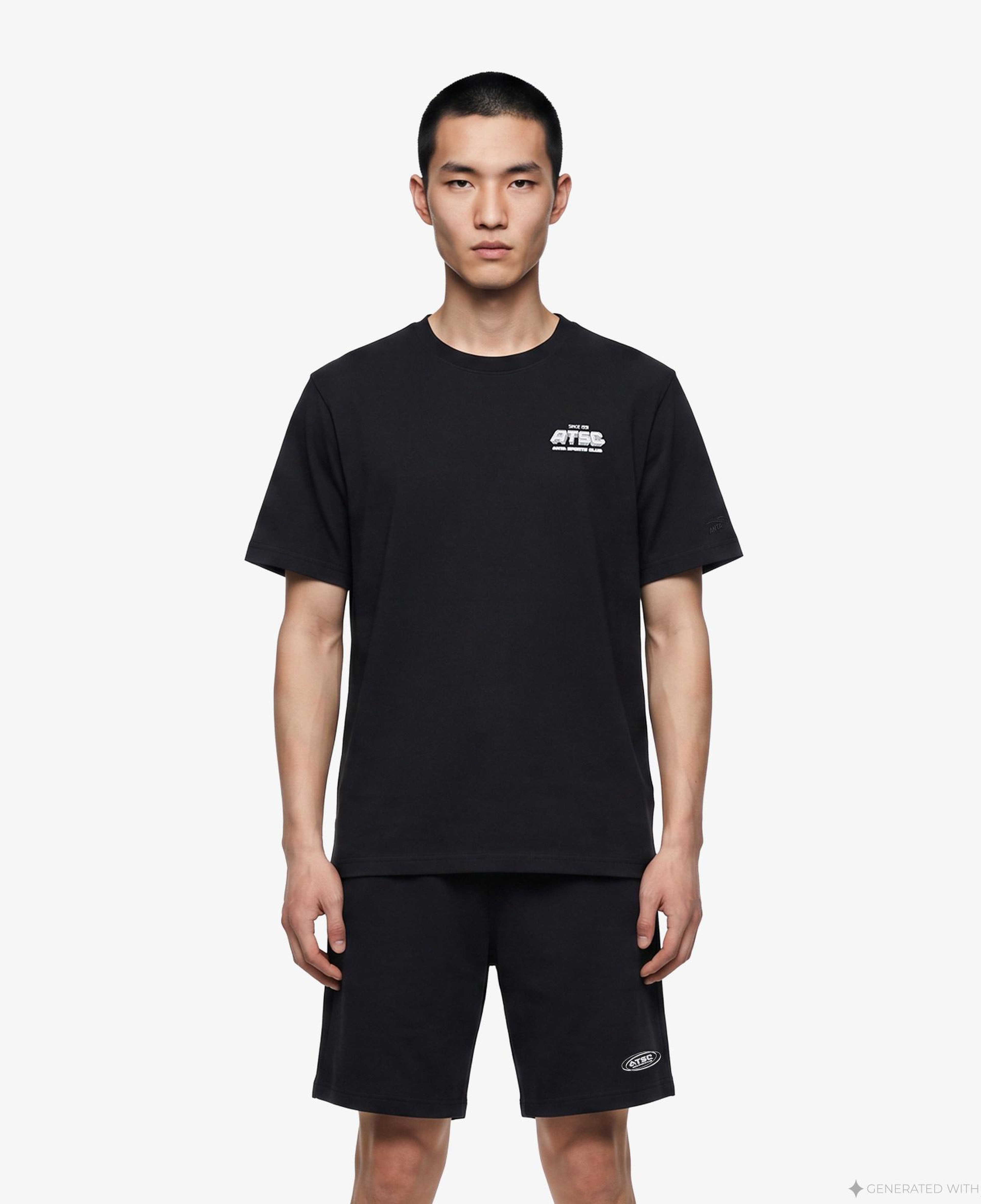 Anta Bring You "A" Game Erkek Siyah T-Shirt