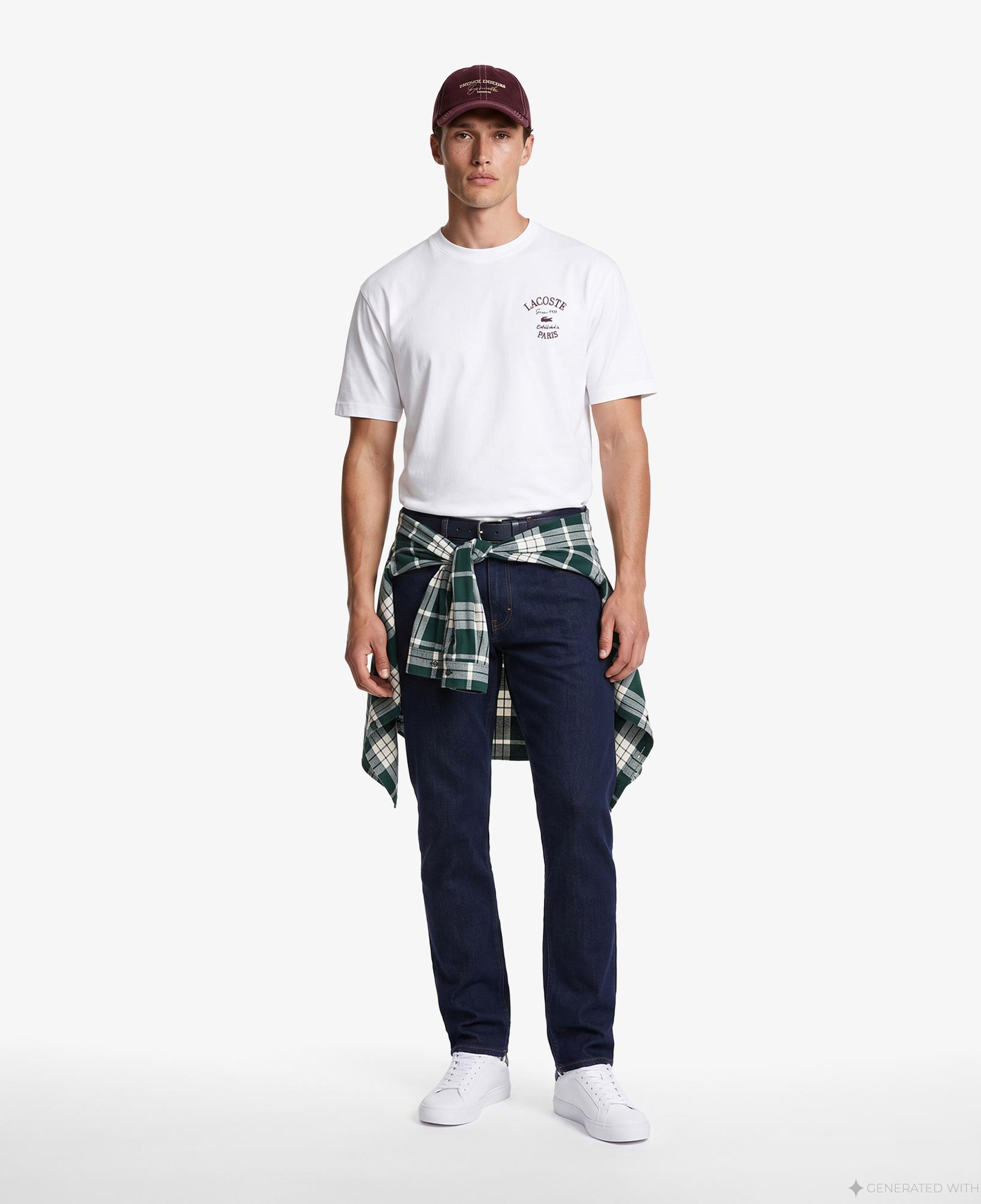 Erkek Slim Fit Lacivert Jean Pantolon