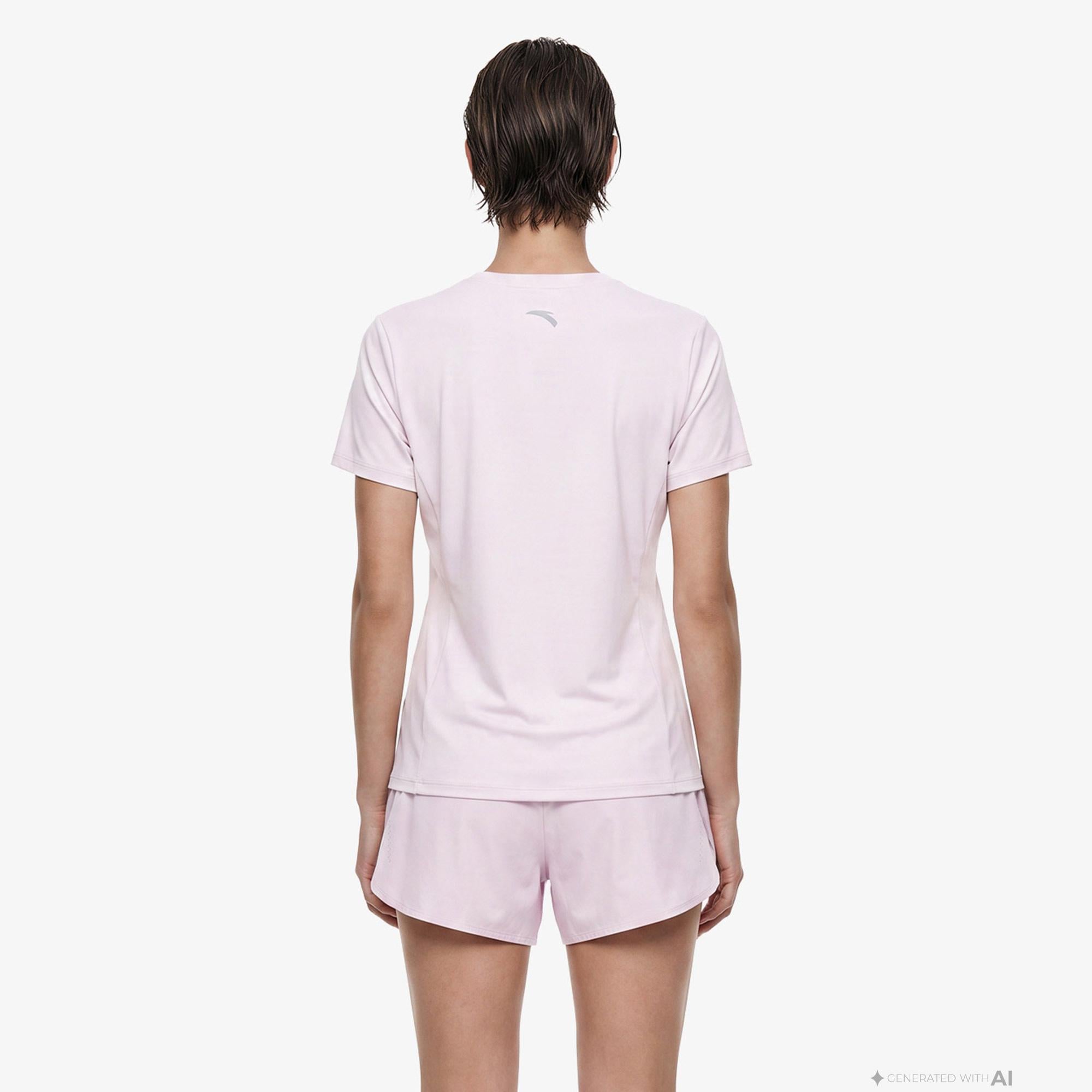 Anta Advanced Running Kadın Pembe T-Shirt