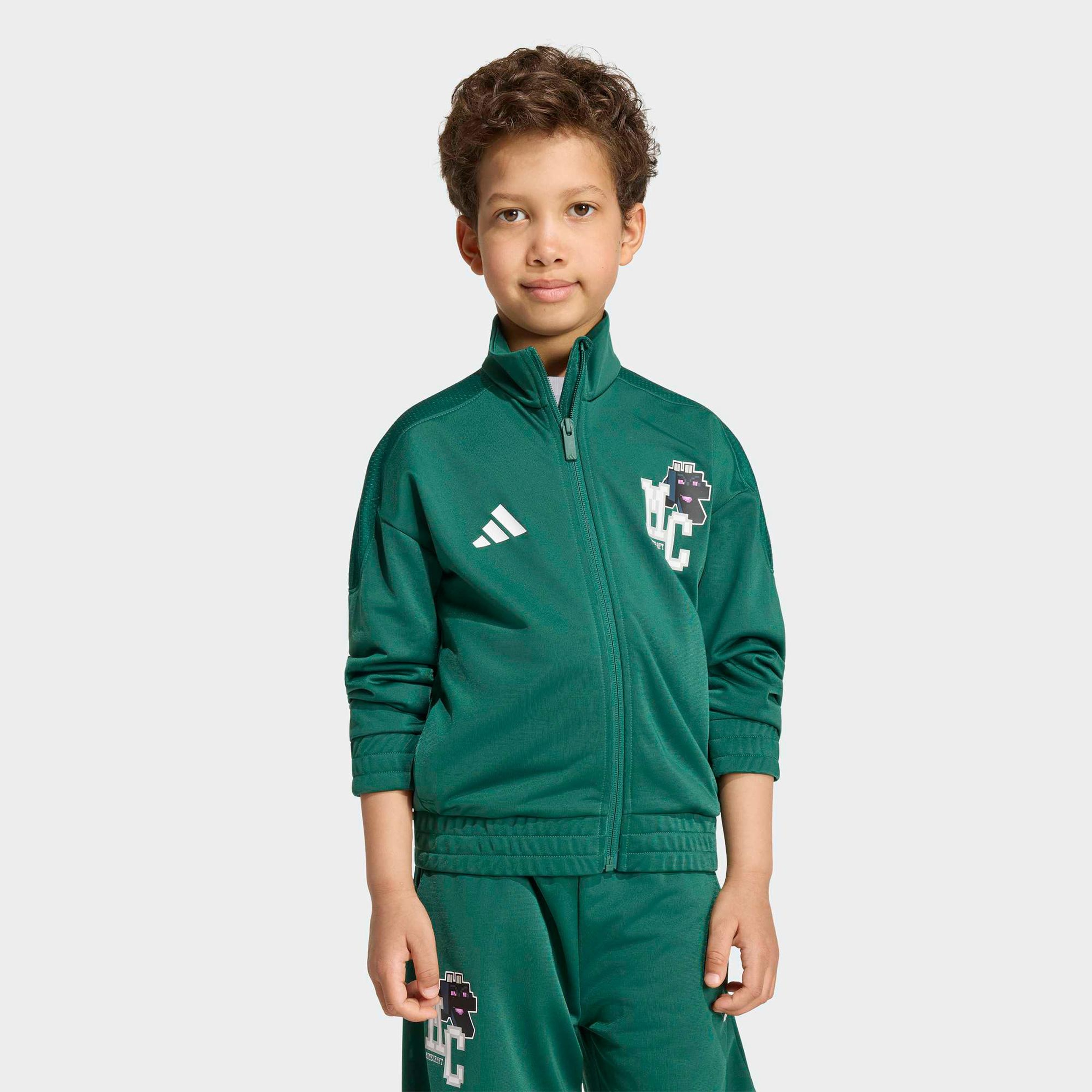 adidas Little Kids Minecraft Çocuk Yeşil Ceket