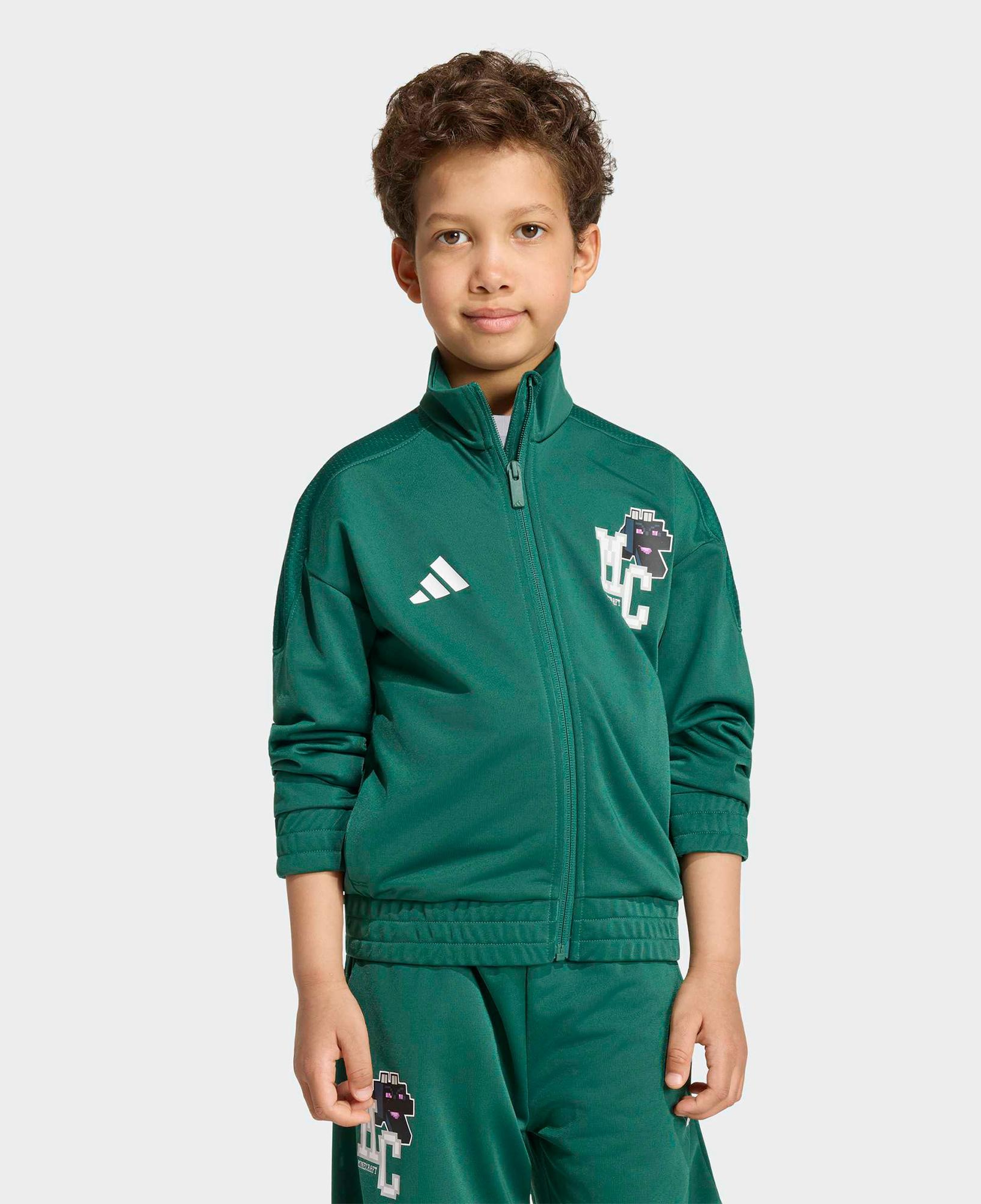 adidas Little Kids Minecraft Çocuk Yeşil Ceket