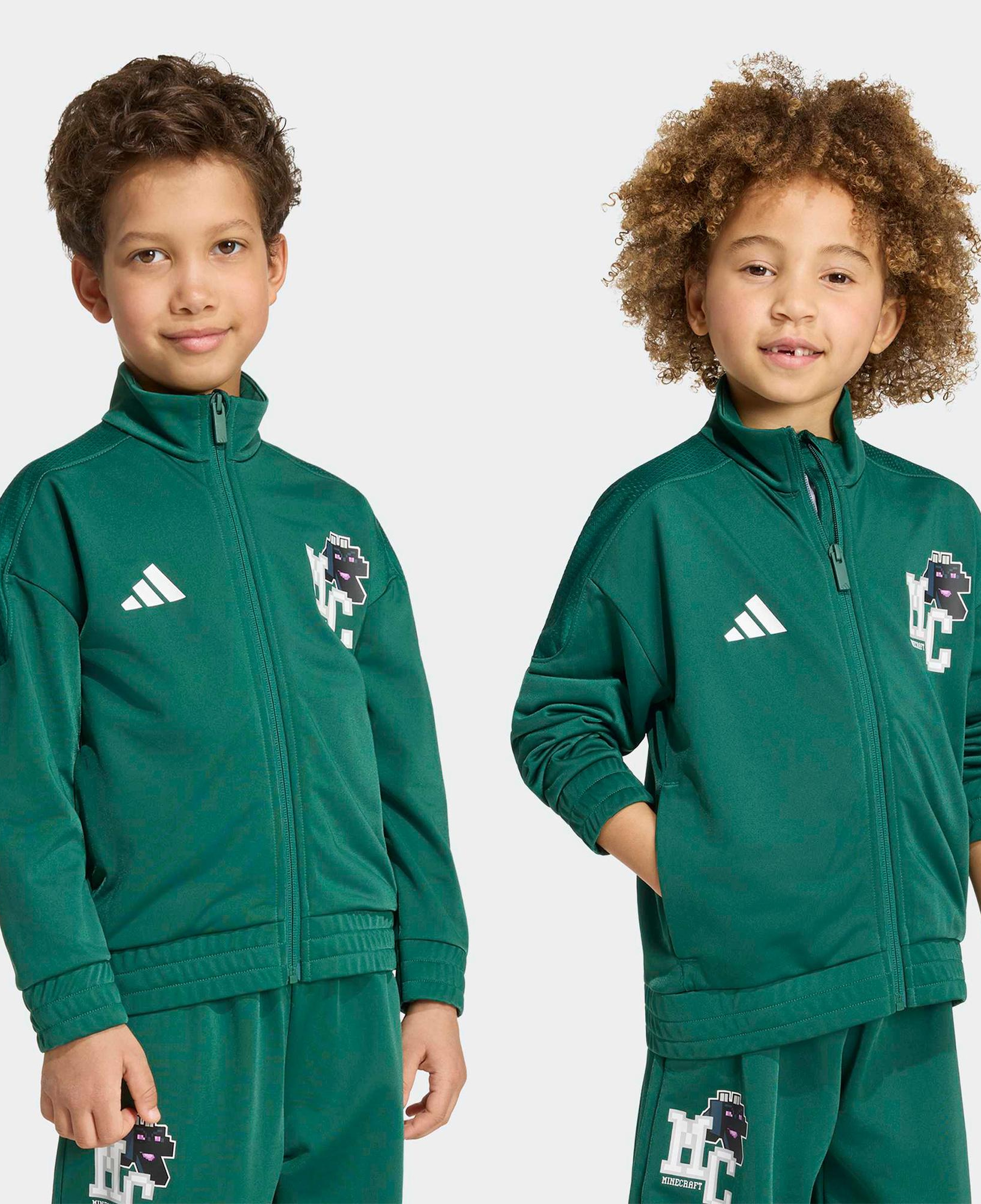 adidas Little Kids Minecraft Çocuk Yeşil Ceket