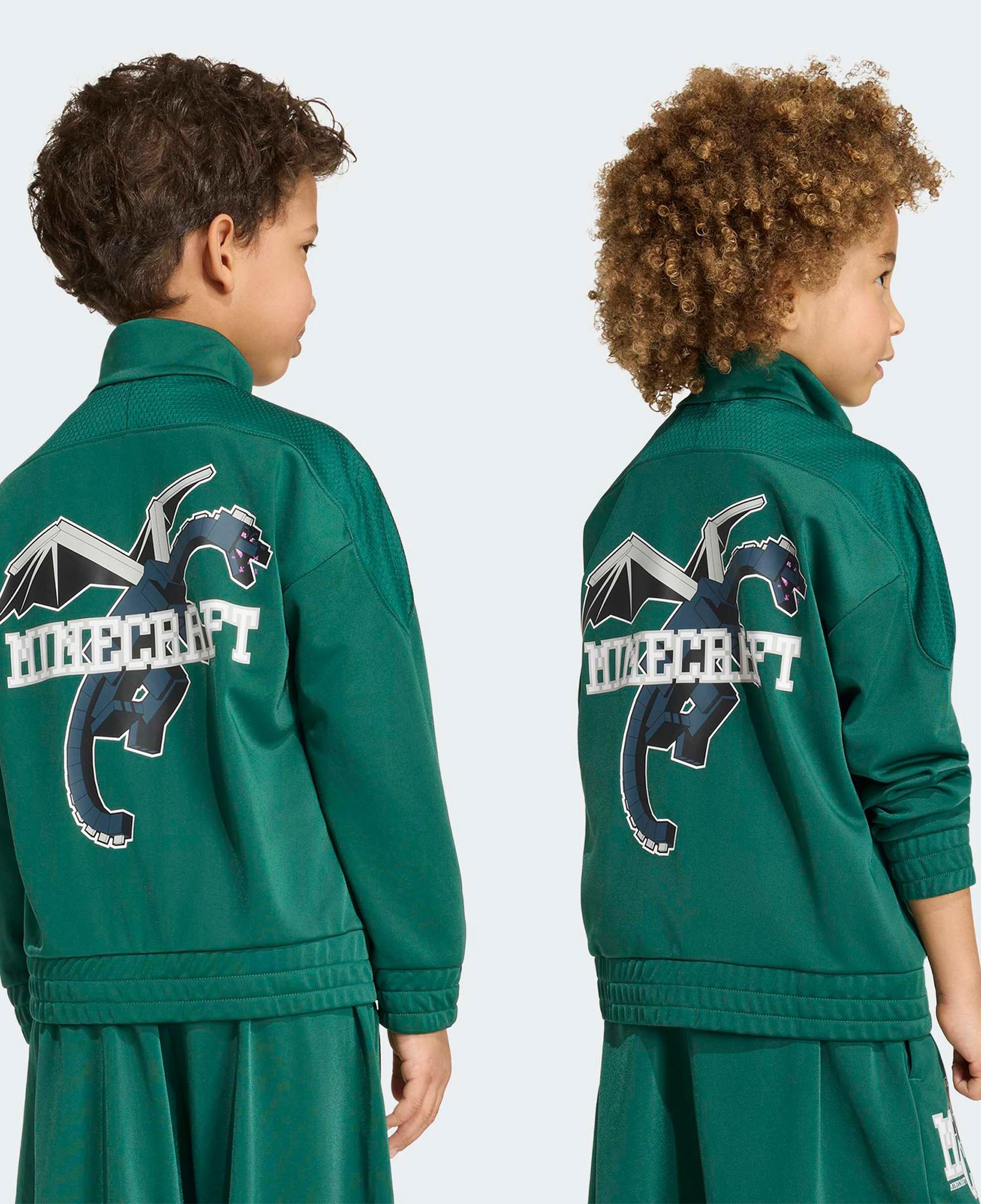 adidas Little Kids Minecraft Çocuk Yeşil Ceket