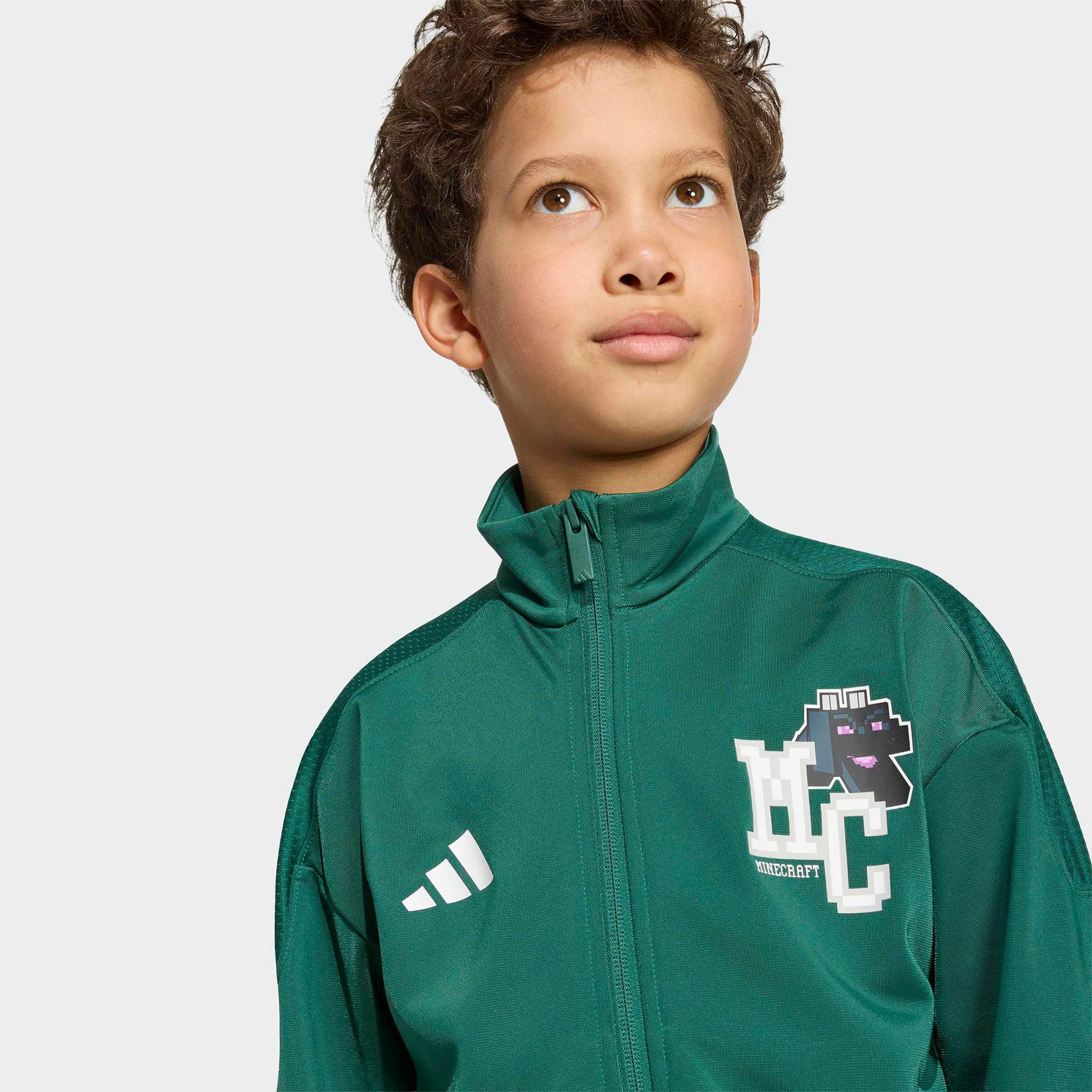adidas Little Kids Minecraft Çocuk Yeşil Ceket