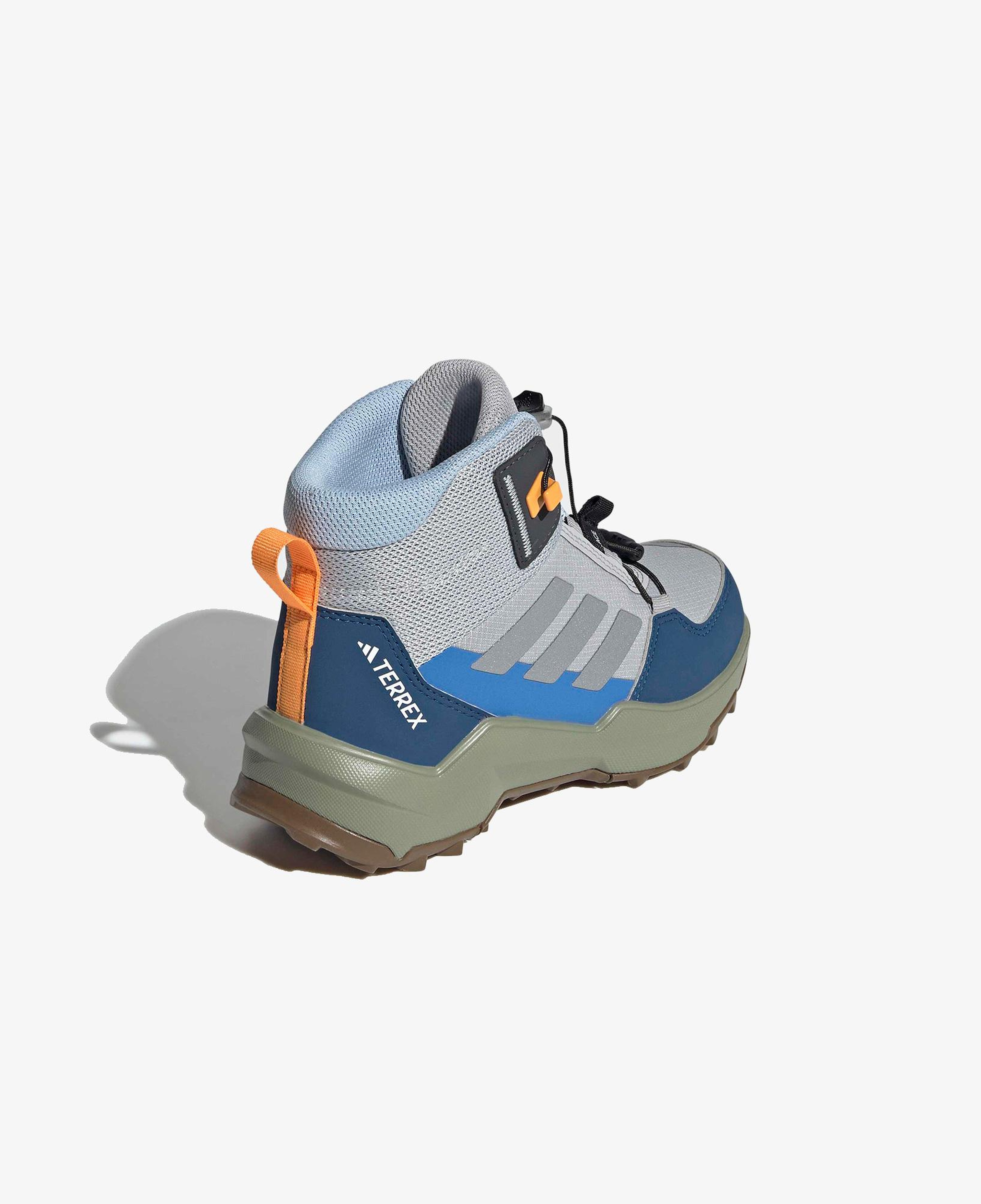 adidas Terrex Ax4r Mid Sl Çocuk Gri Koşu Ayakkabısı