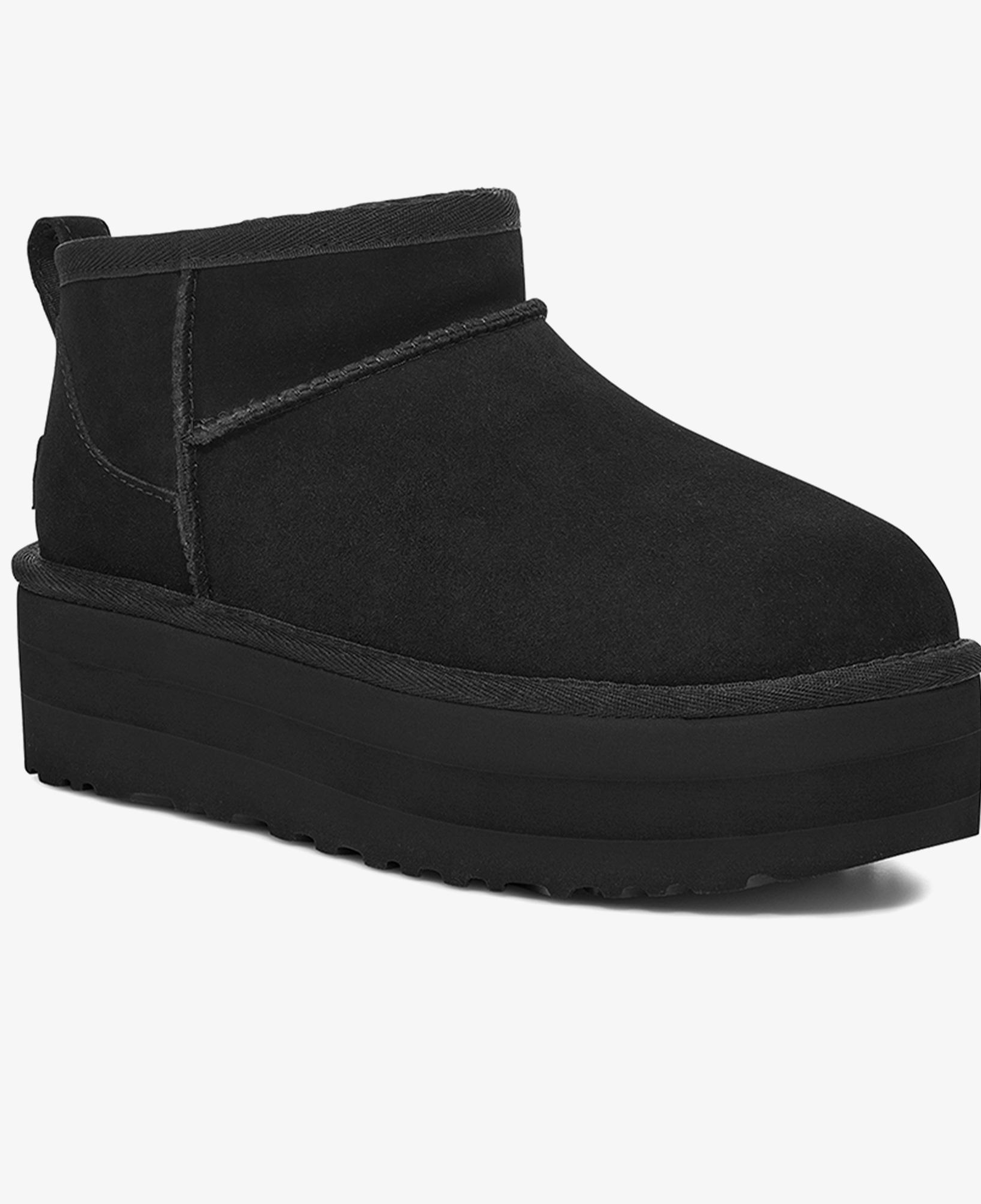 UGG Classic Ultra Mini Platform Kadın Siyah Bot