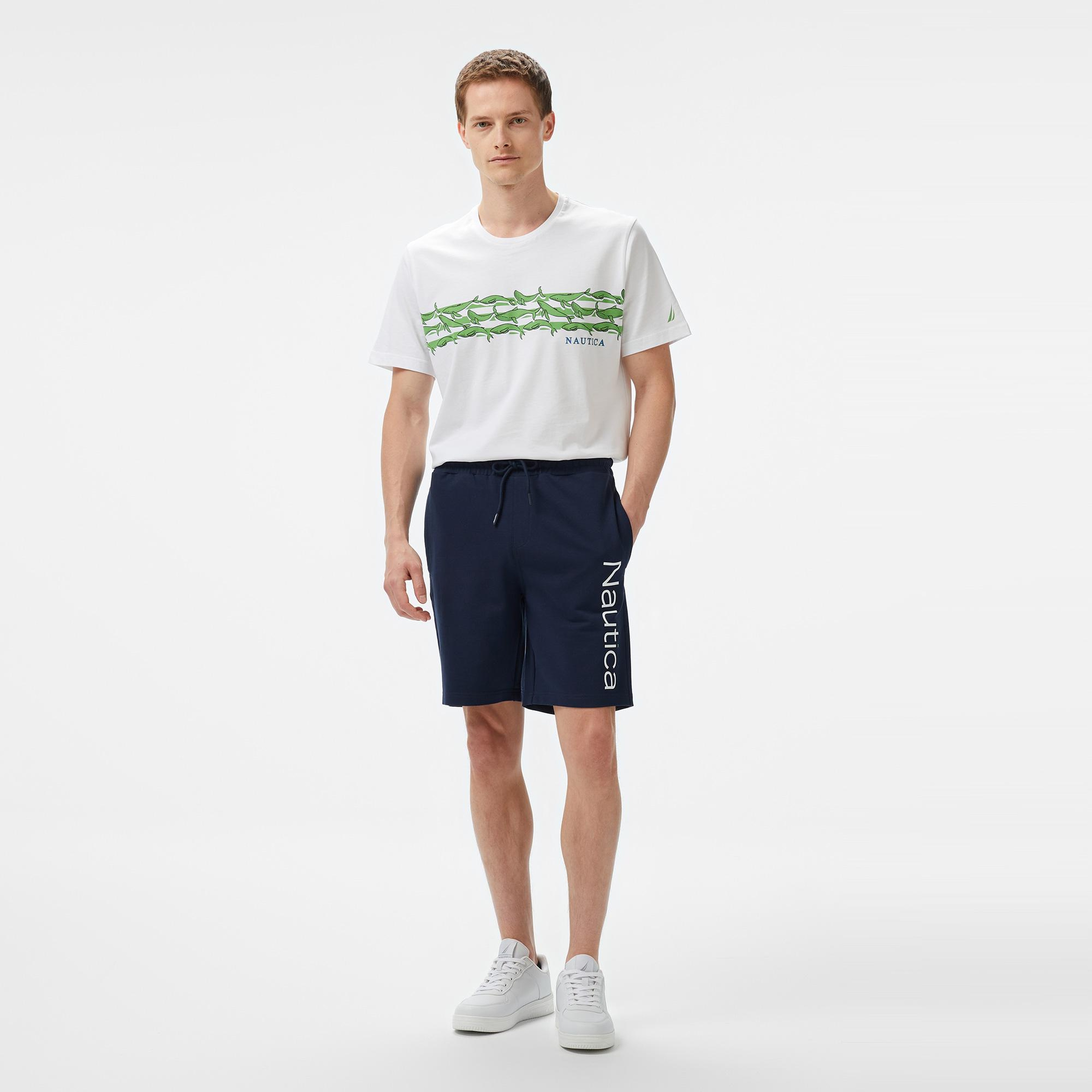 Nautica Erkek Lacivert Regular Fit Şort