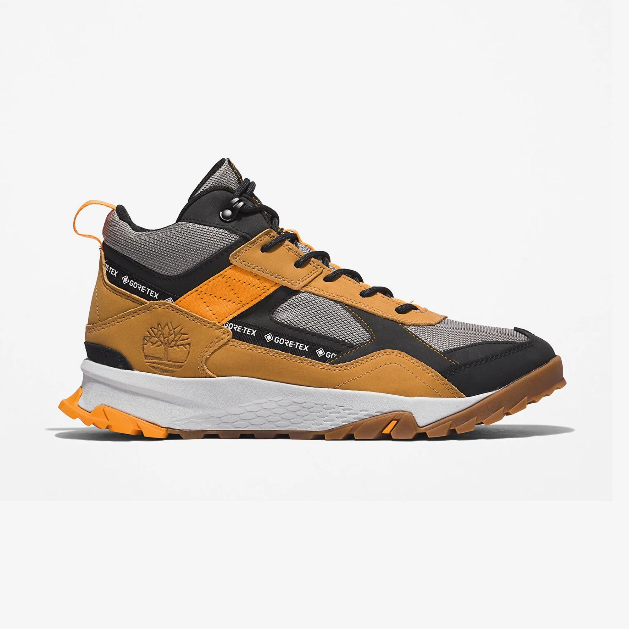 Timberland Lincoln Peak Mid Lace Up Waterproof Hiki Erkek Kahveregi Outdoor Botu