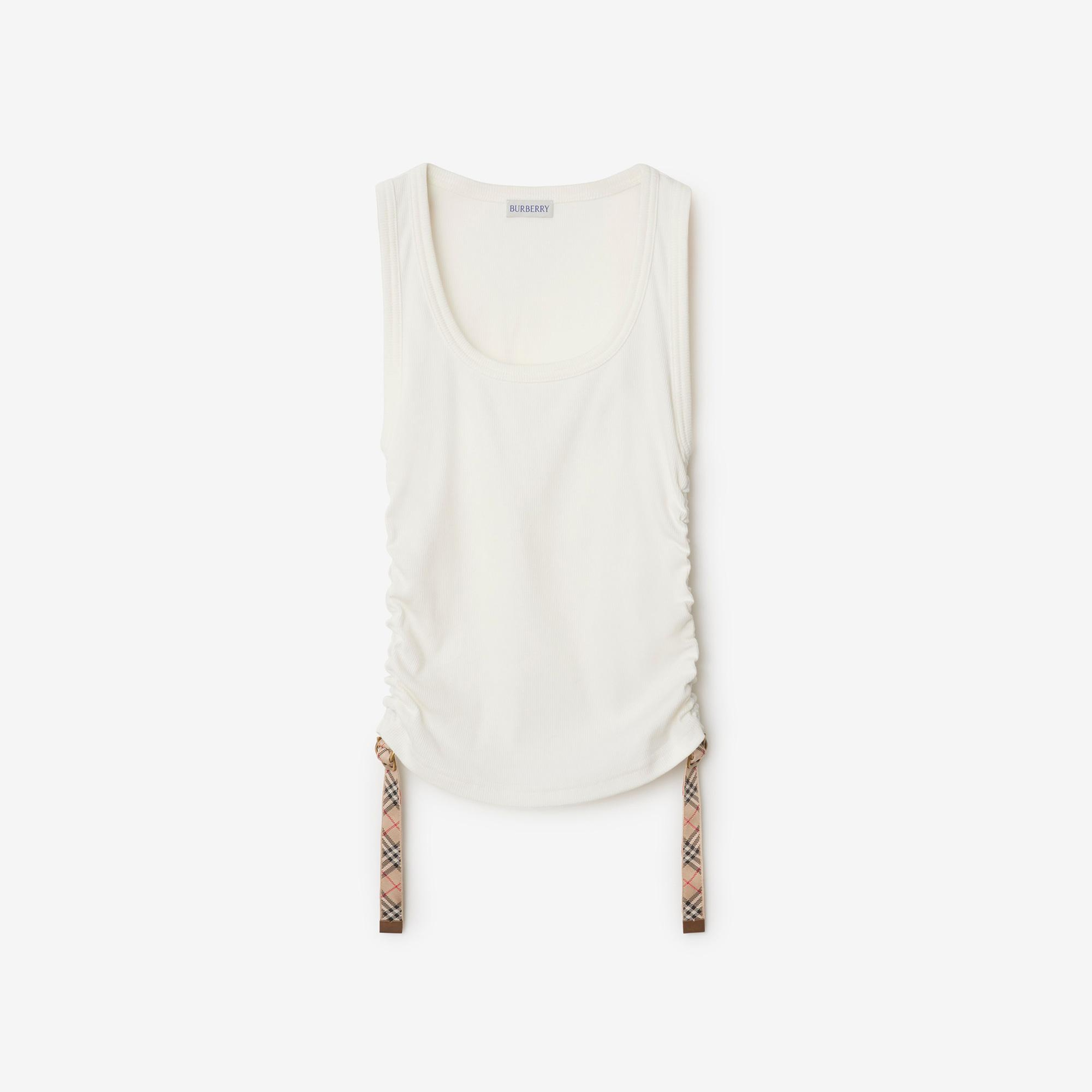 Burberry Kadın Beyaz T-Shirt