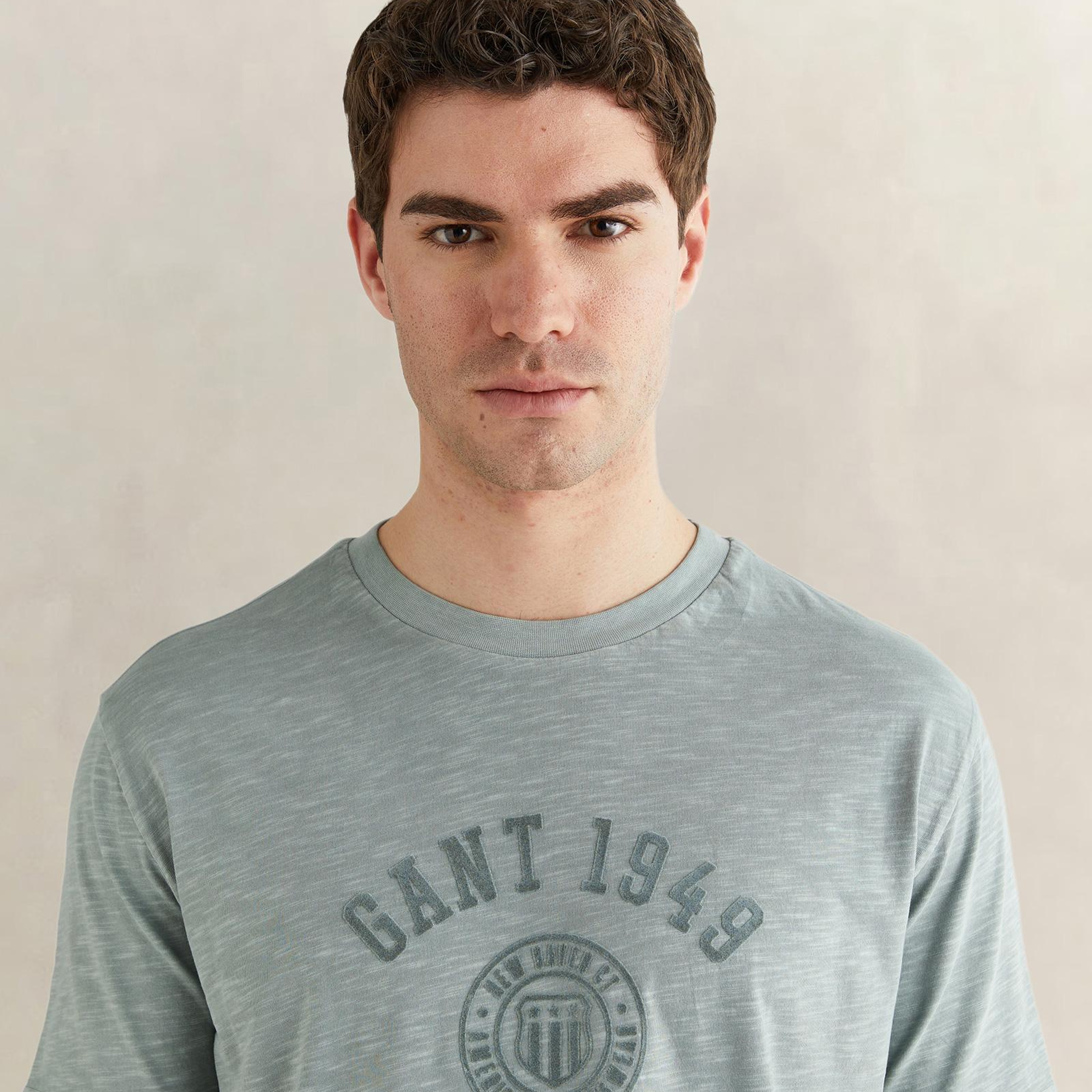 GANT Erkek Yeşil Kısa Kollu T-Shirt