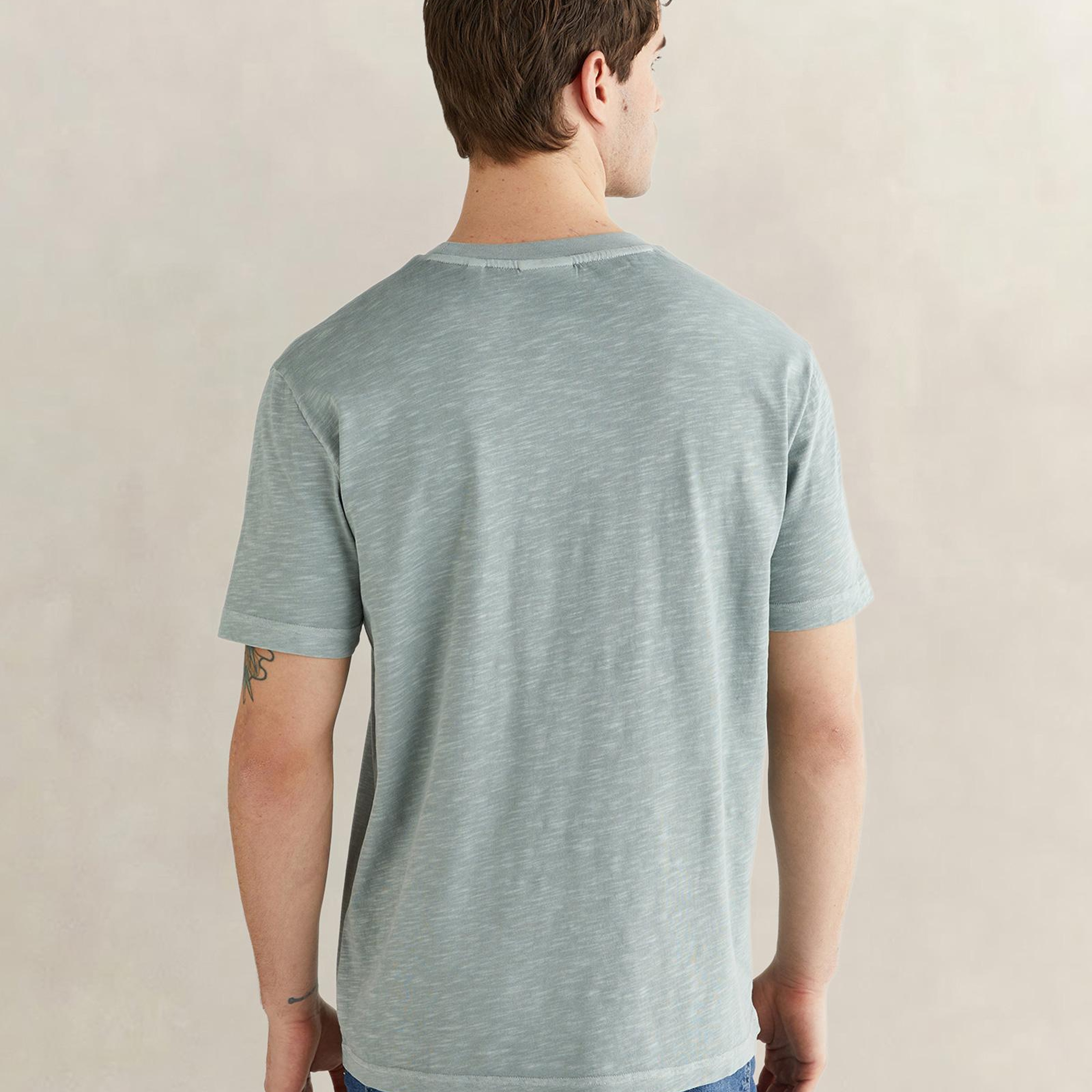 GANT Erkek Yeşil Kısa Kollu T-Shirt