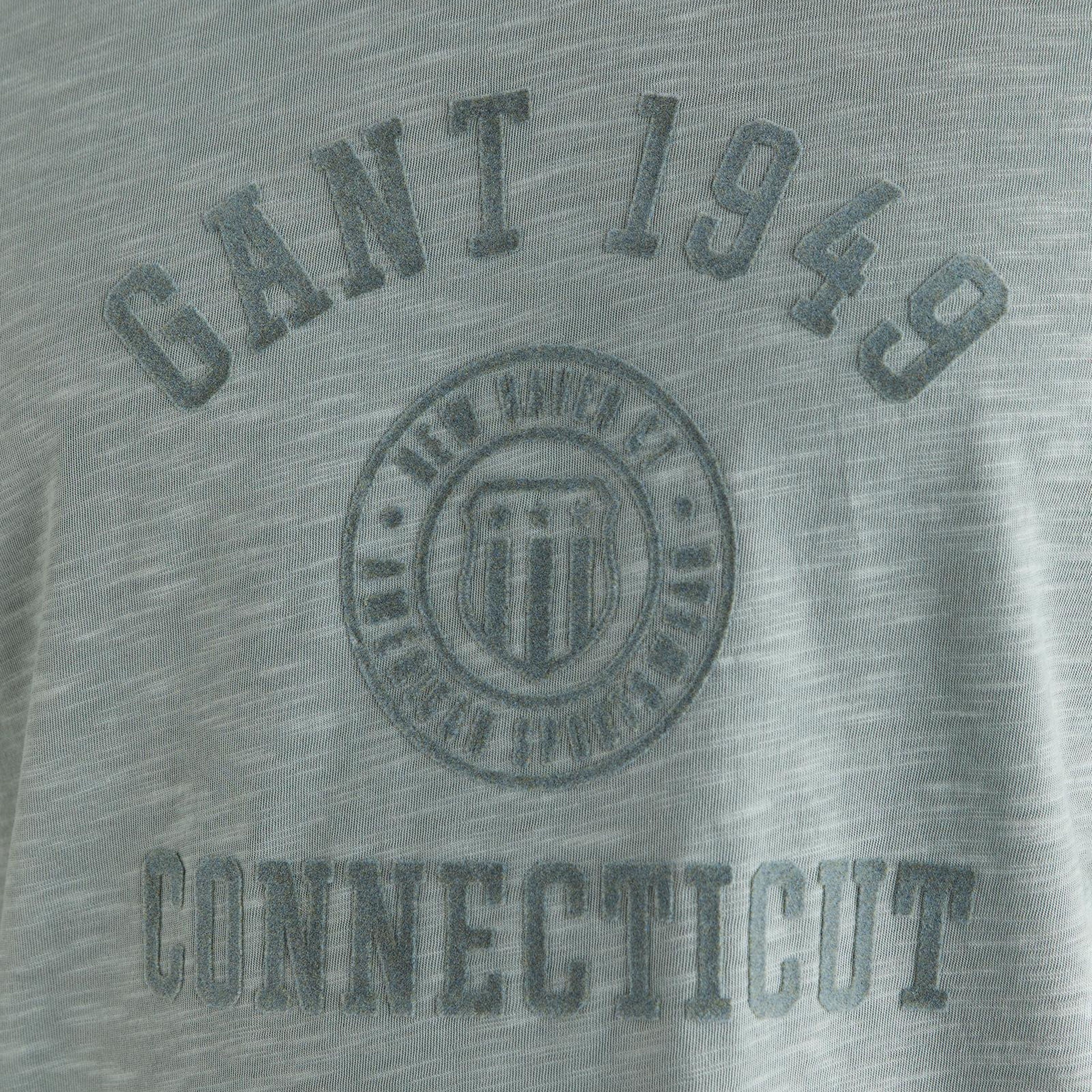 GANT Erkek Yeşil Kısa Kollu T-Shirt