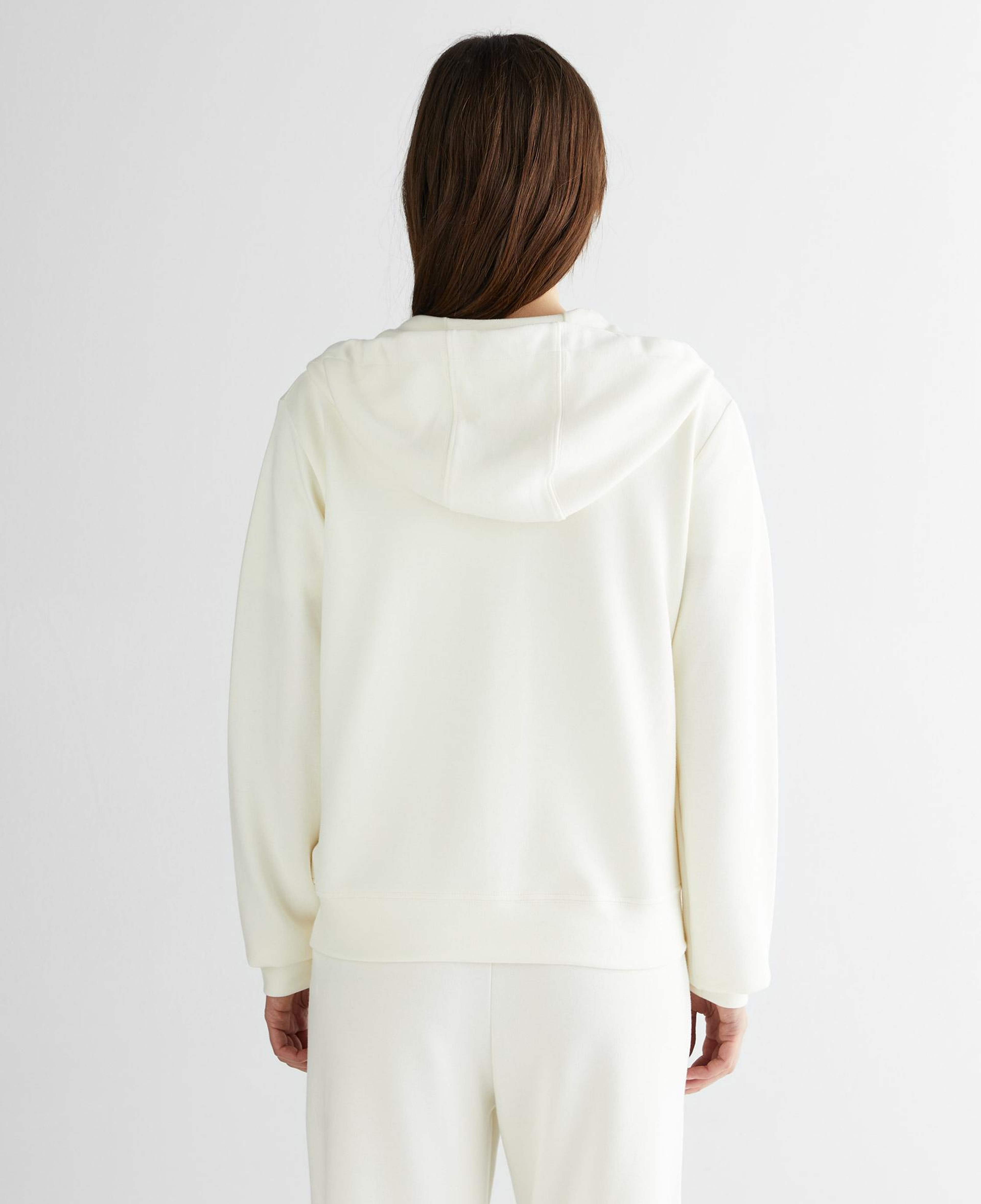 GANT Kadın Krem Kapüşonlu Sweatshirt