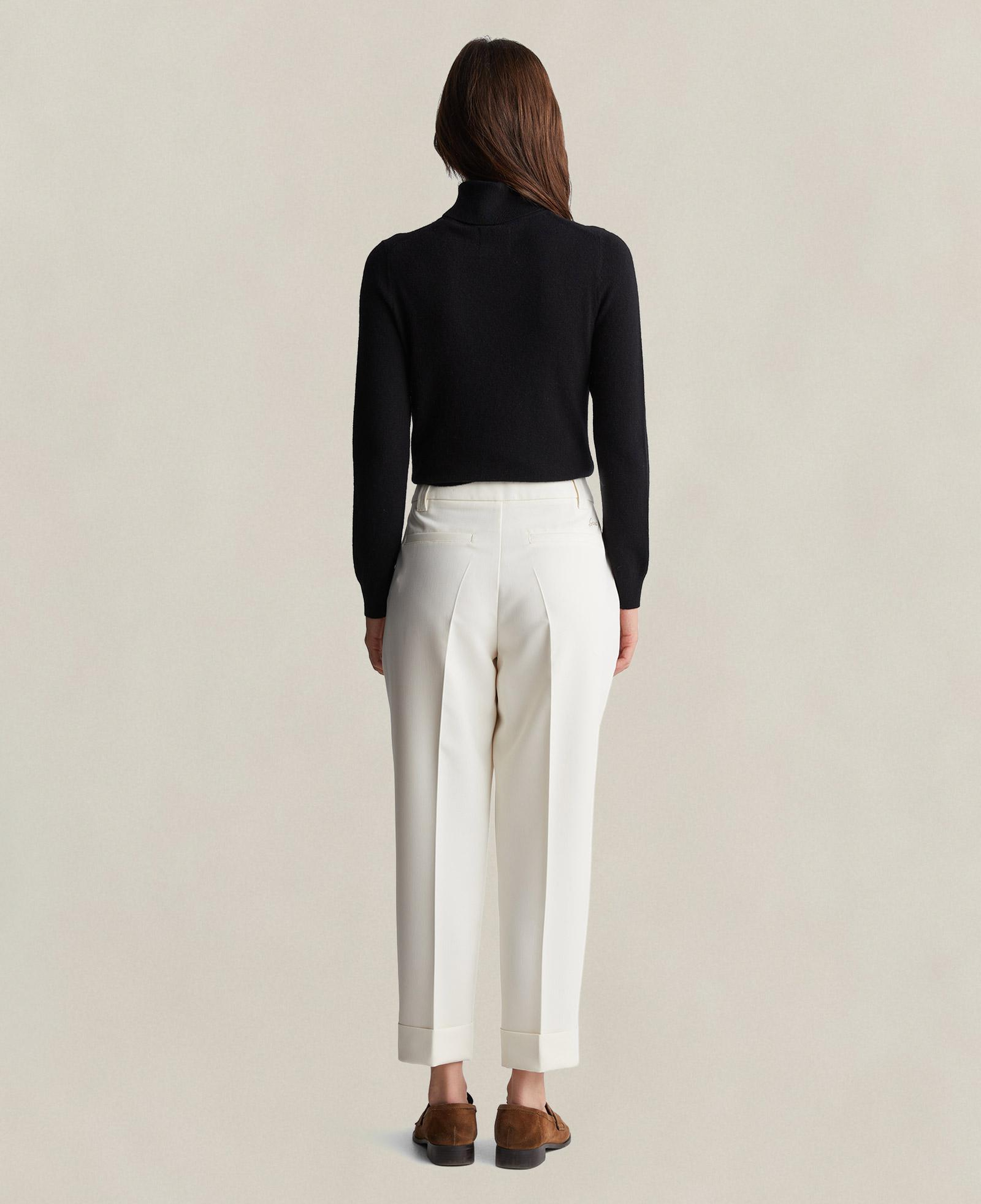GANT Kadın Krem Regular Fit Pantolon