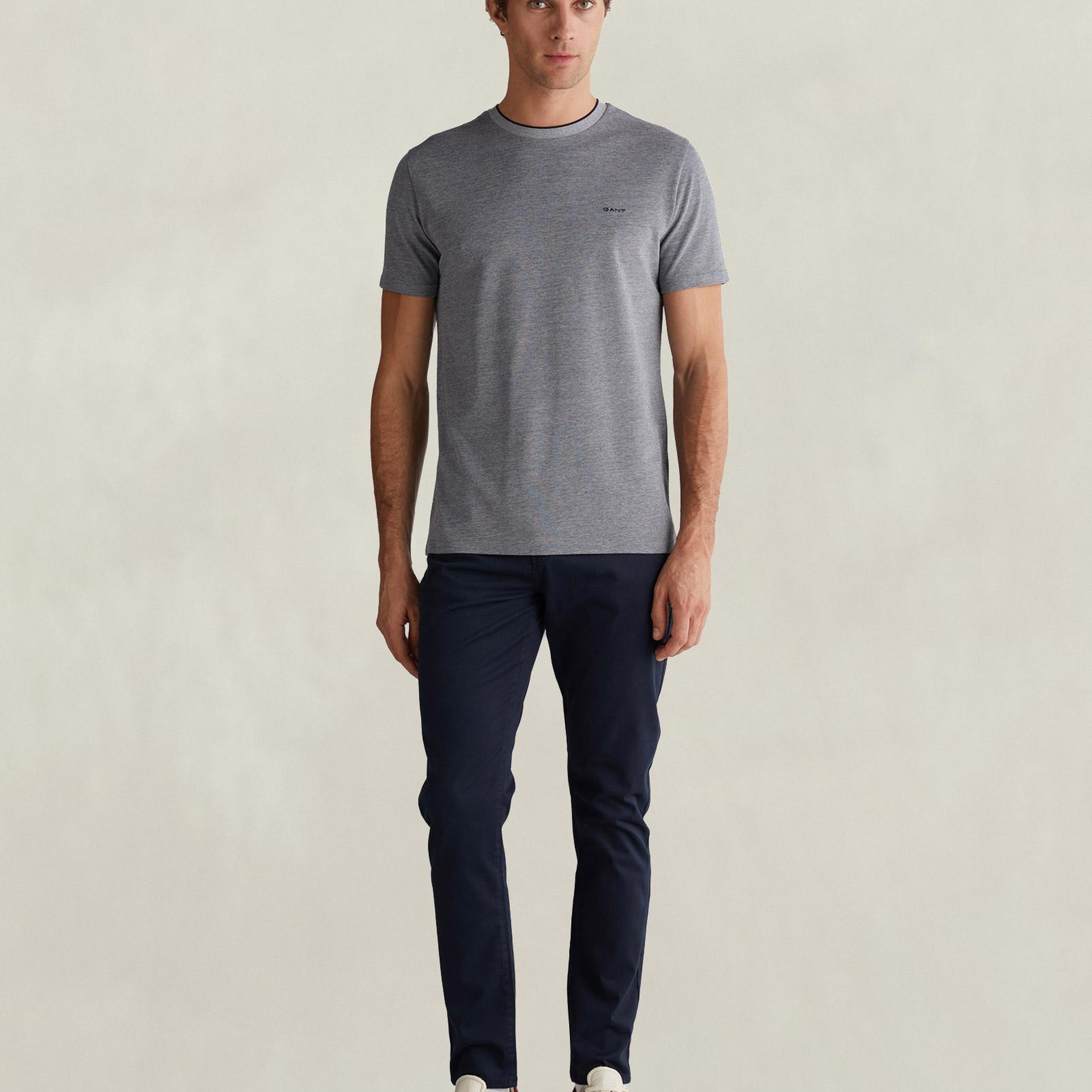 GANT Erkek Lacivert Slim Fit Pantolon