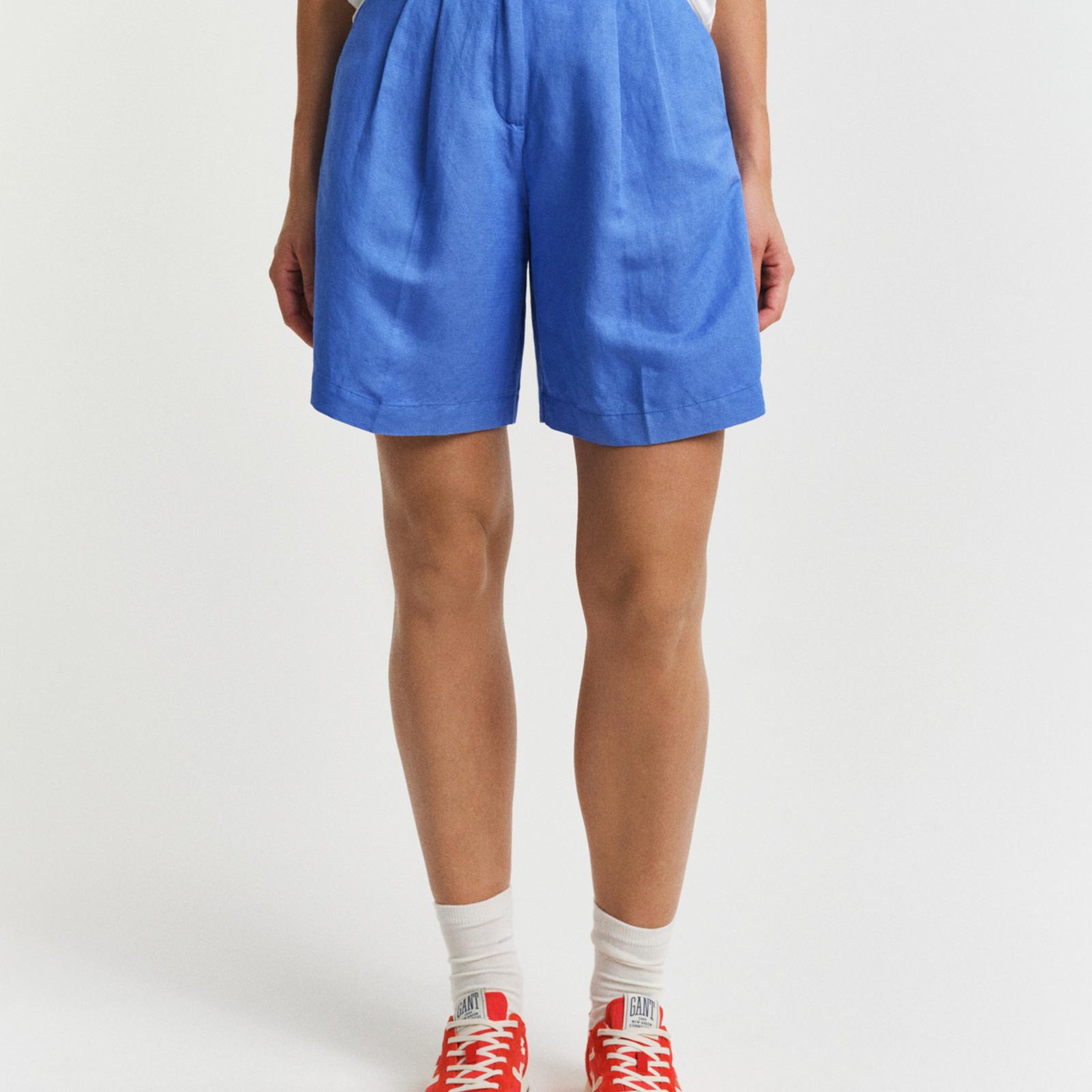 GANT Kadın Mavi Relaxed Fit Şort