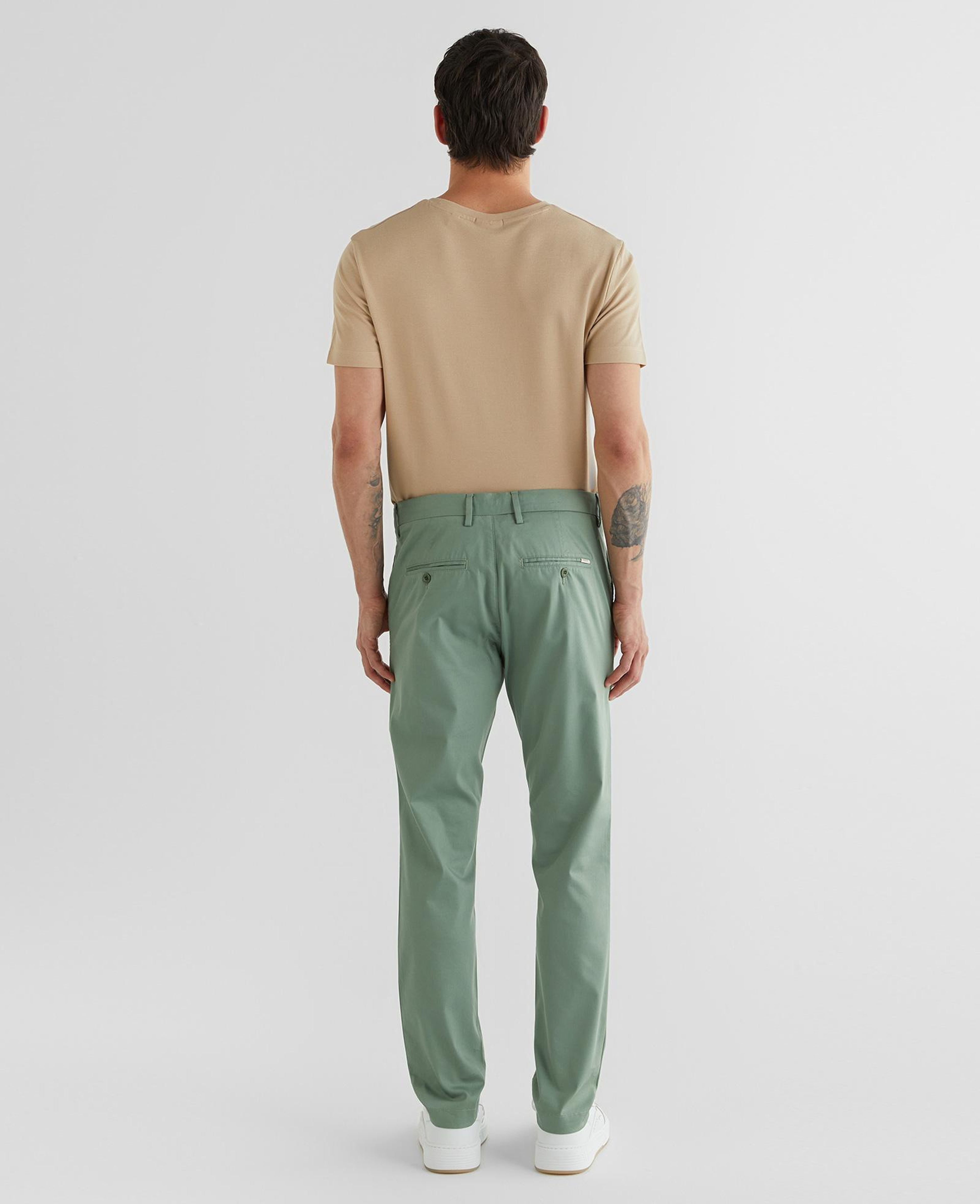 GANT Erkek Yeşil Slim Fit Pantolon