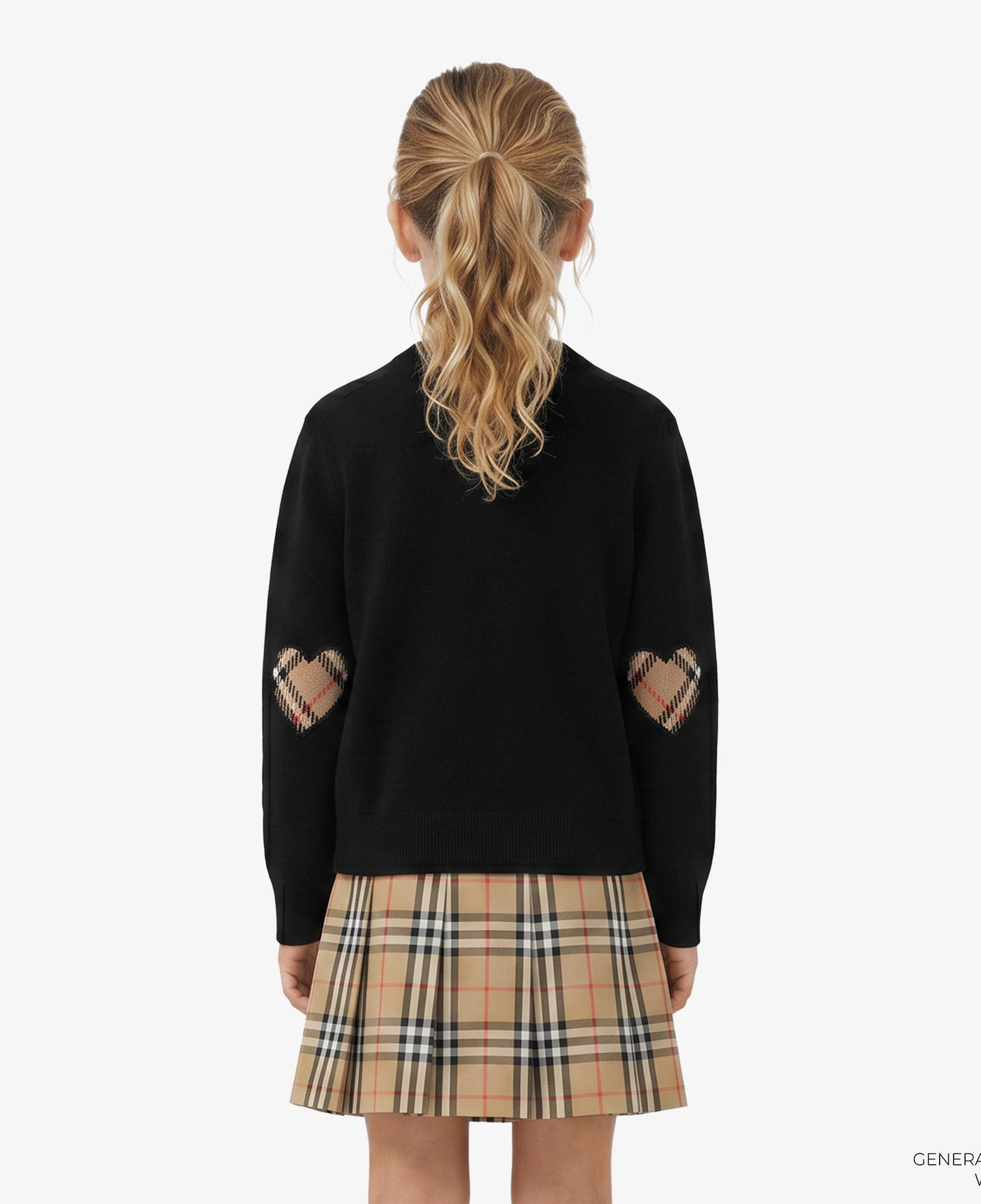 Burberry Ailsa Çocuk Siyah Hırka