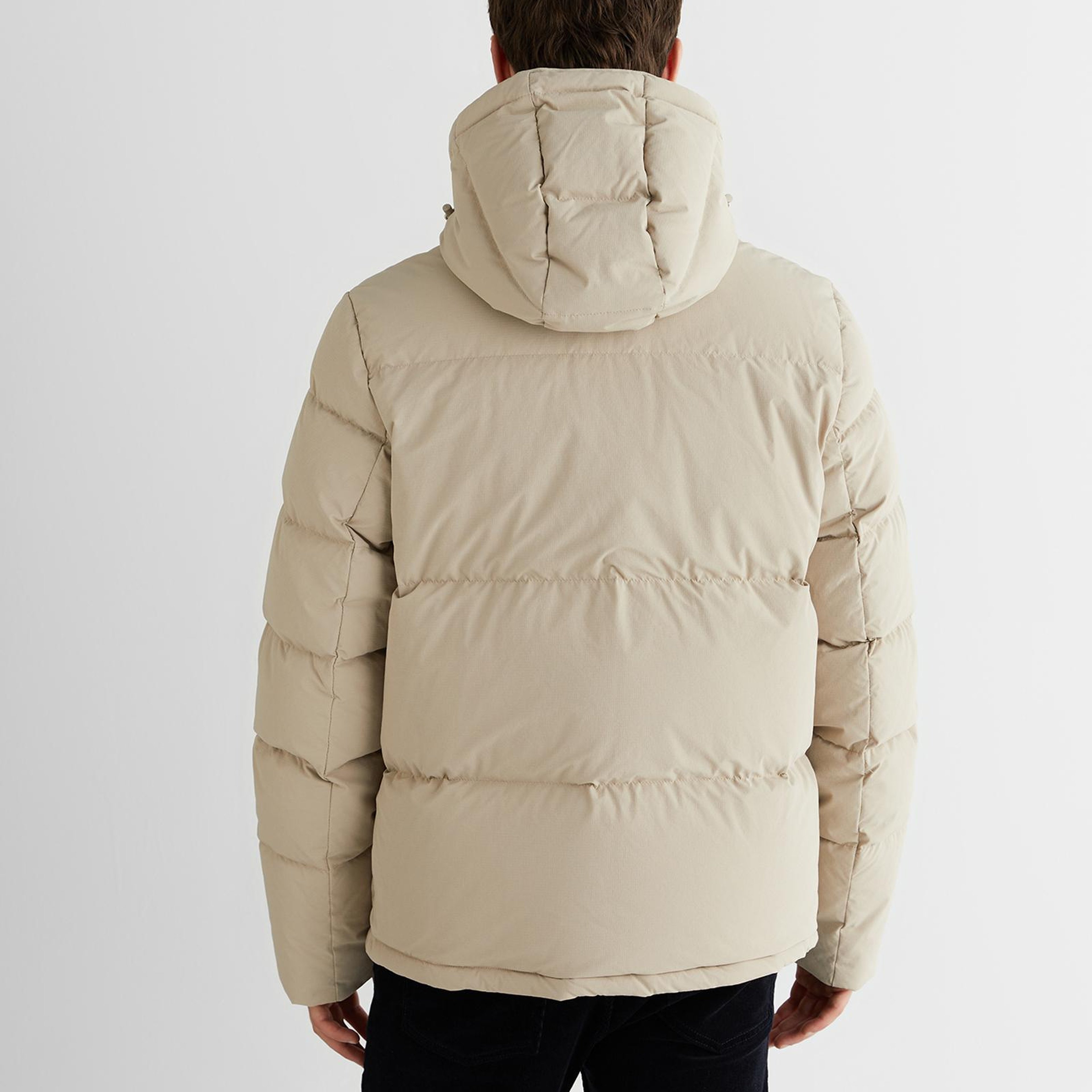 GANT Erkek Bej Regular Fit Fermuarlı Mont