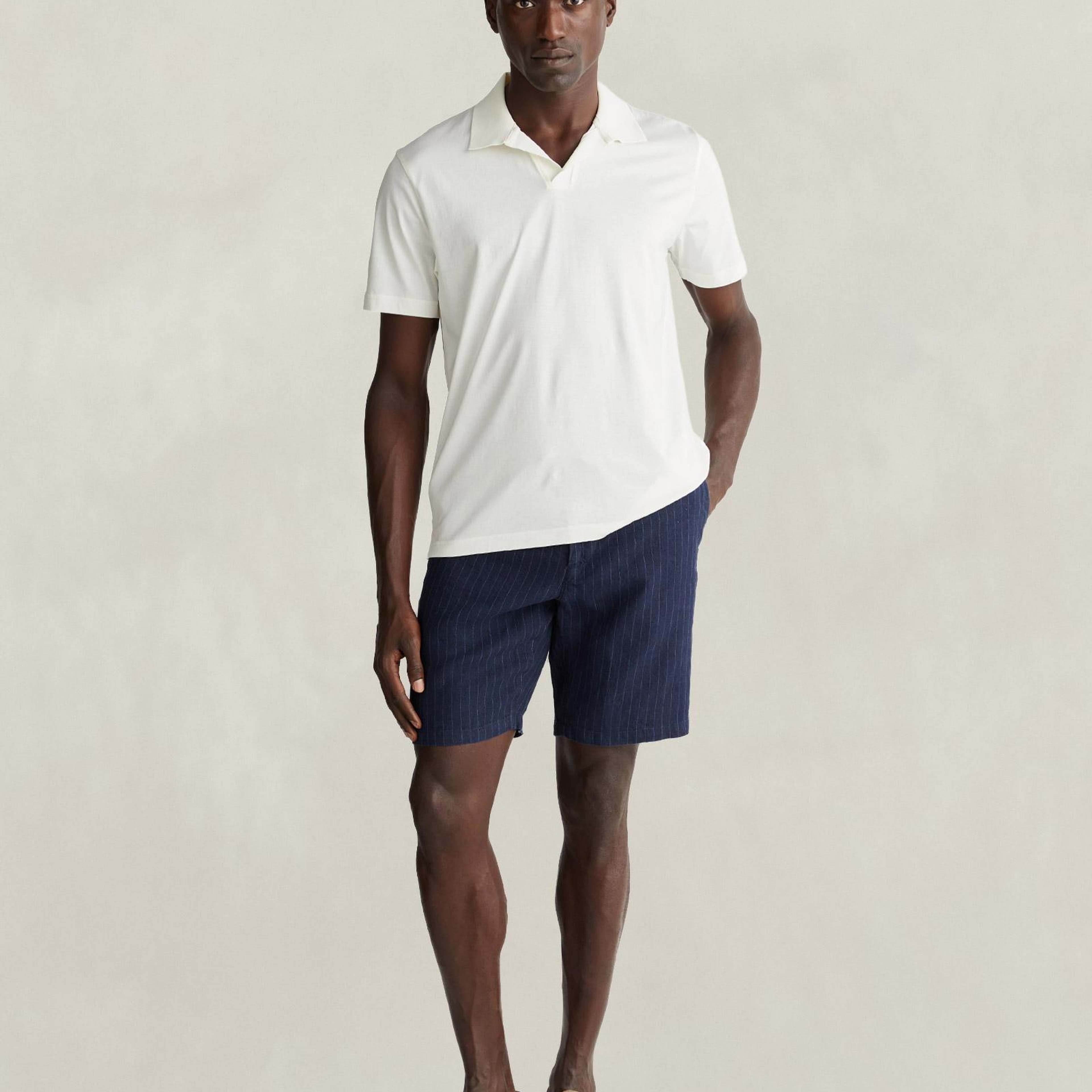 GANT Erkek Beyaz Regular Fit Polo Yaka T-Shirt