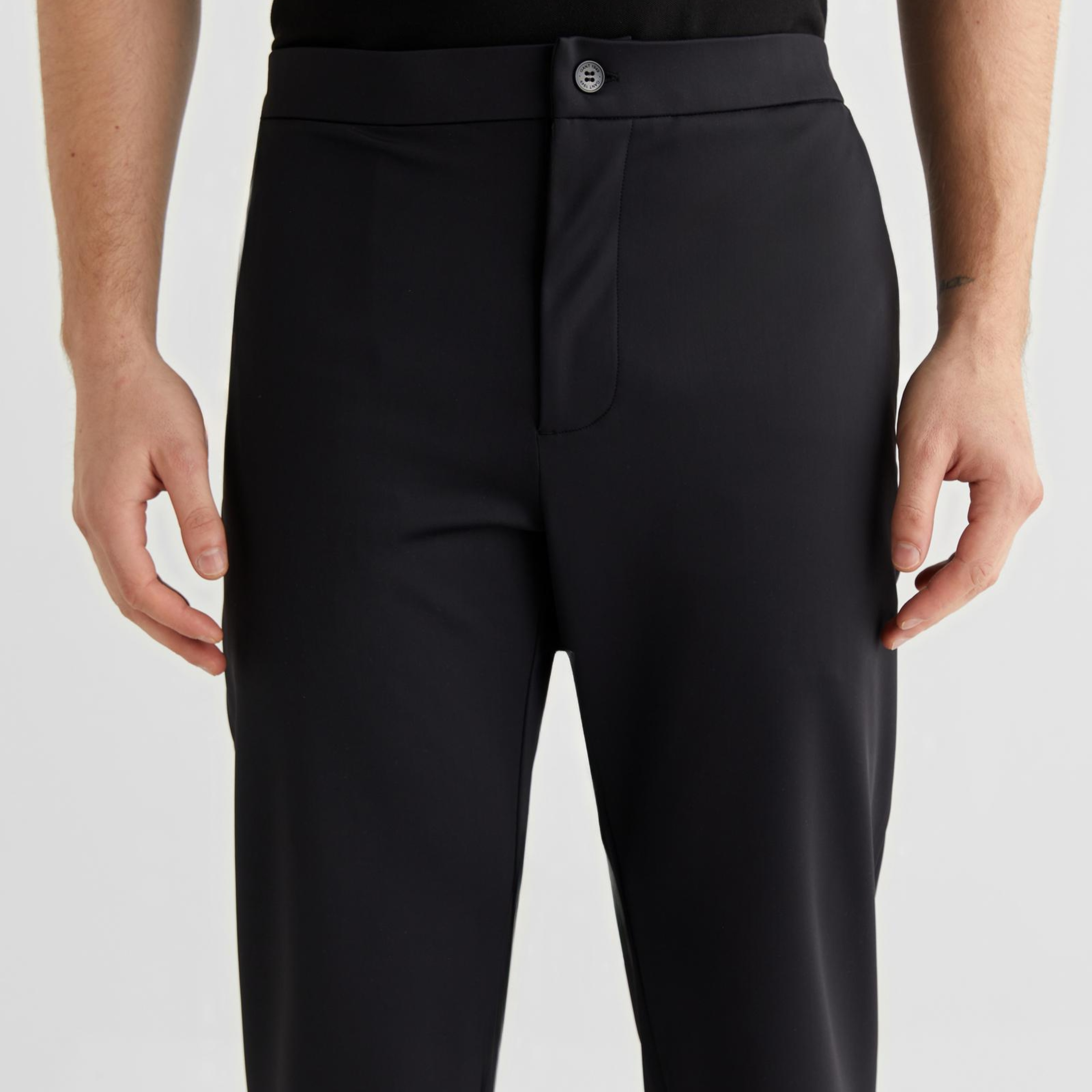 GANT Erkek Siyah Pantolon