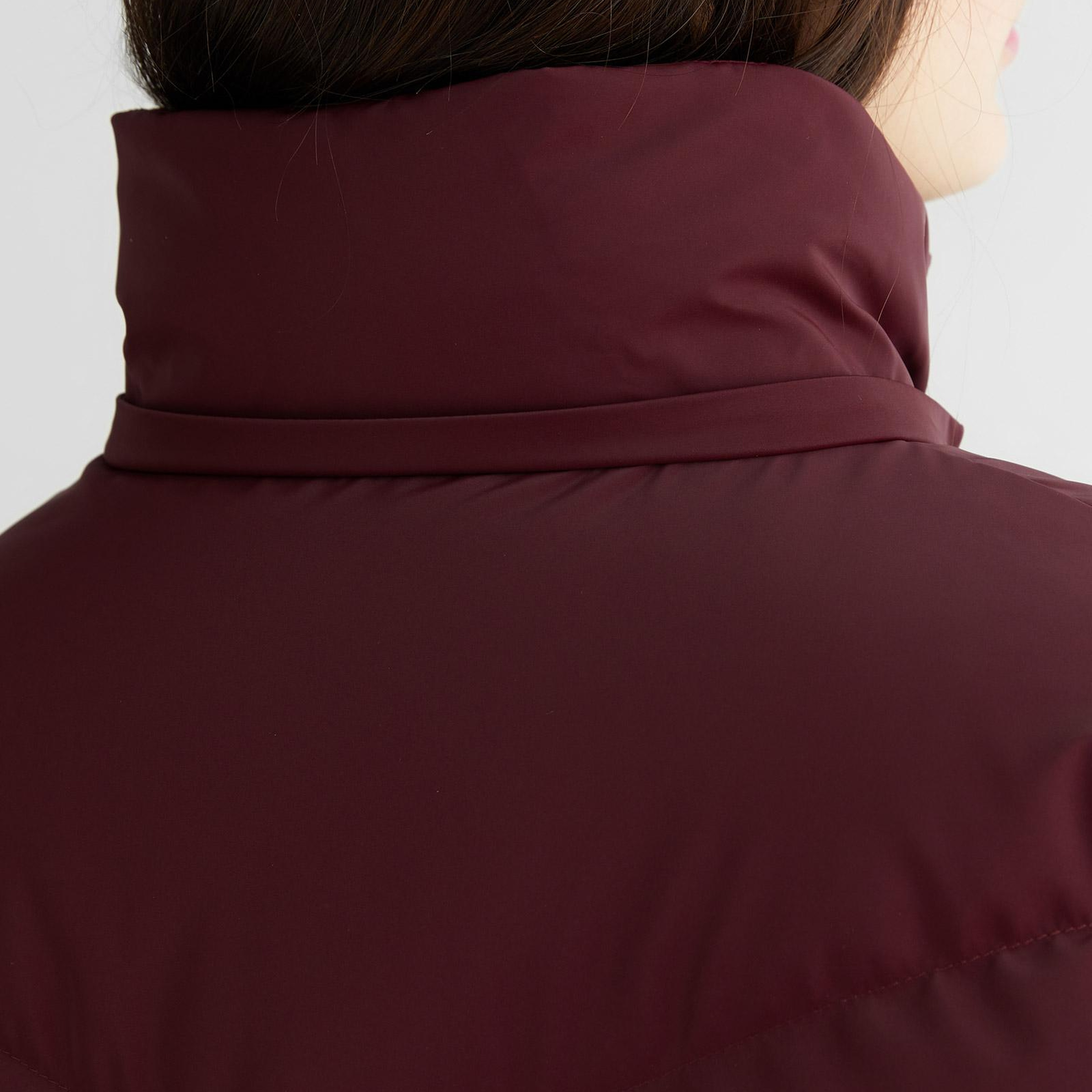 GANT Kadın Bordo Regular Fit Fermuarlı Mont