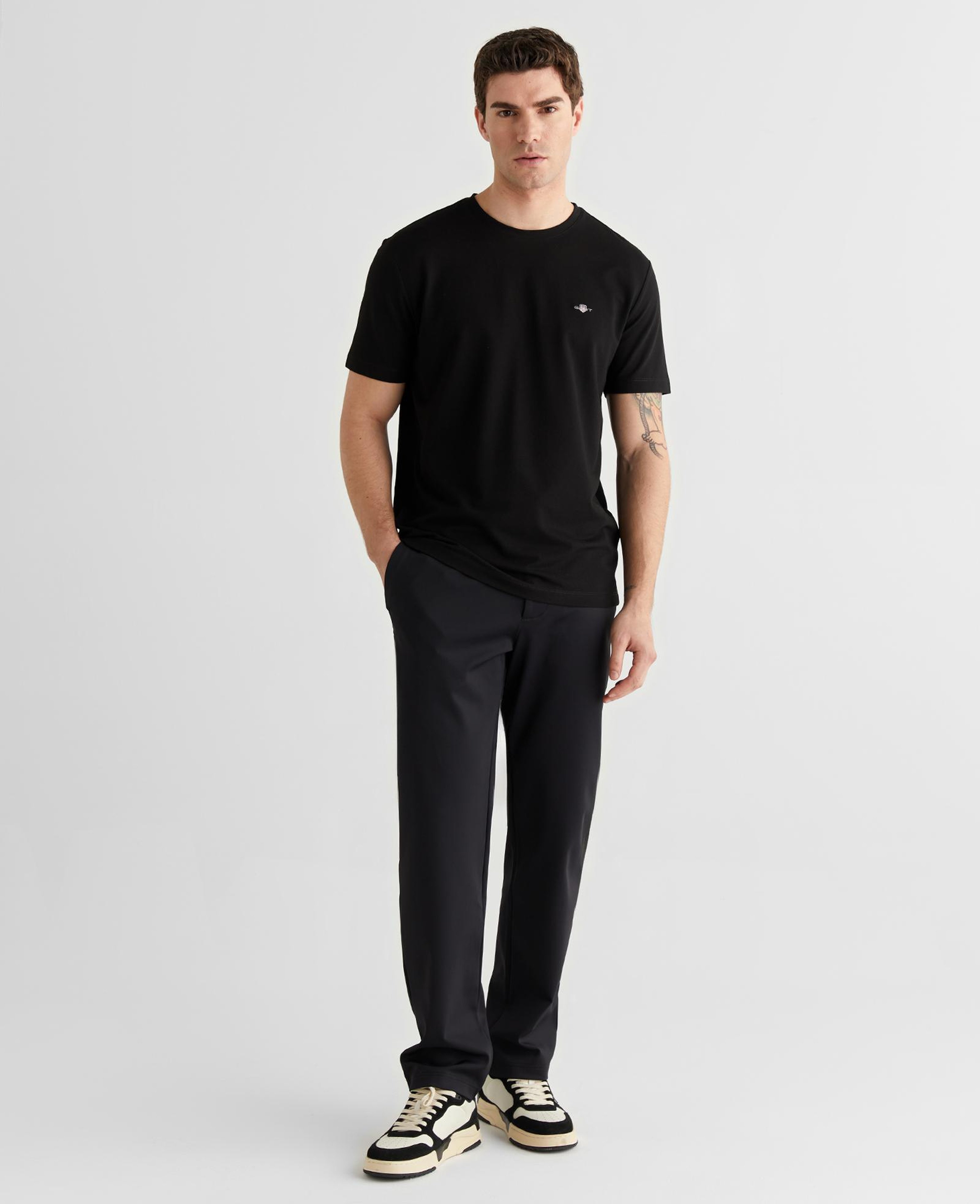 GANT Erkek Siyah Pantolon