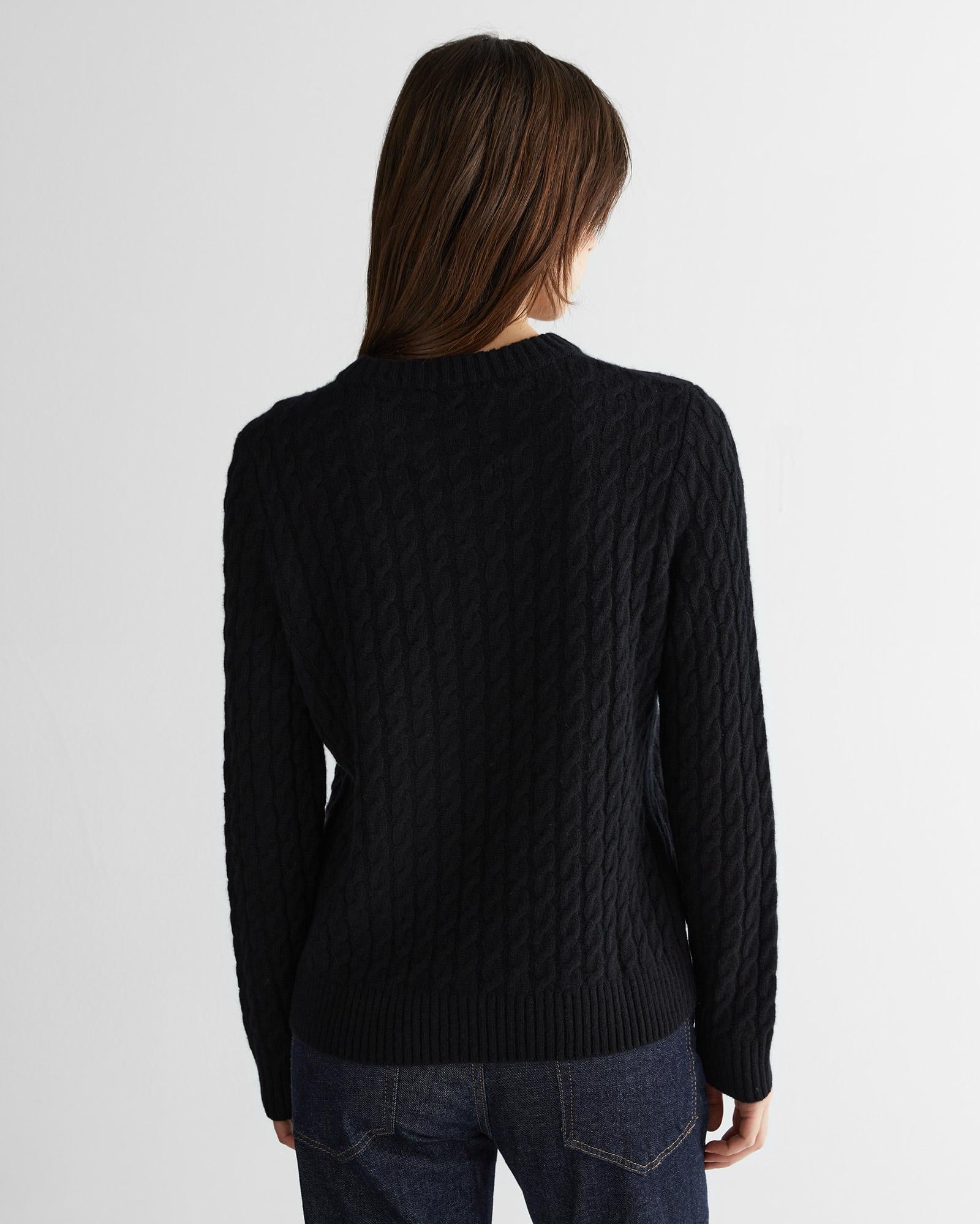 GANT Kadın Siyah Regular Fit Triko