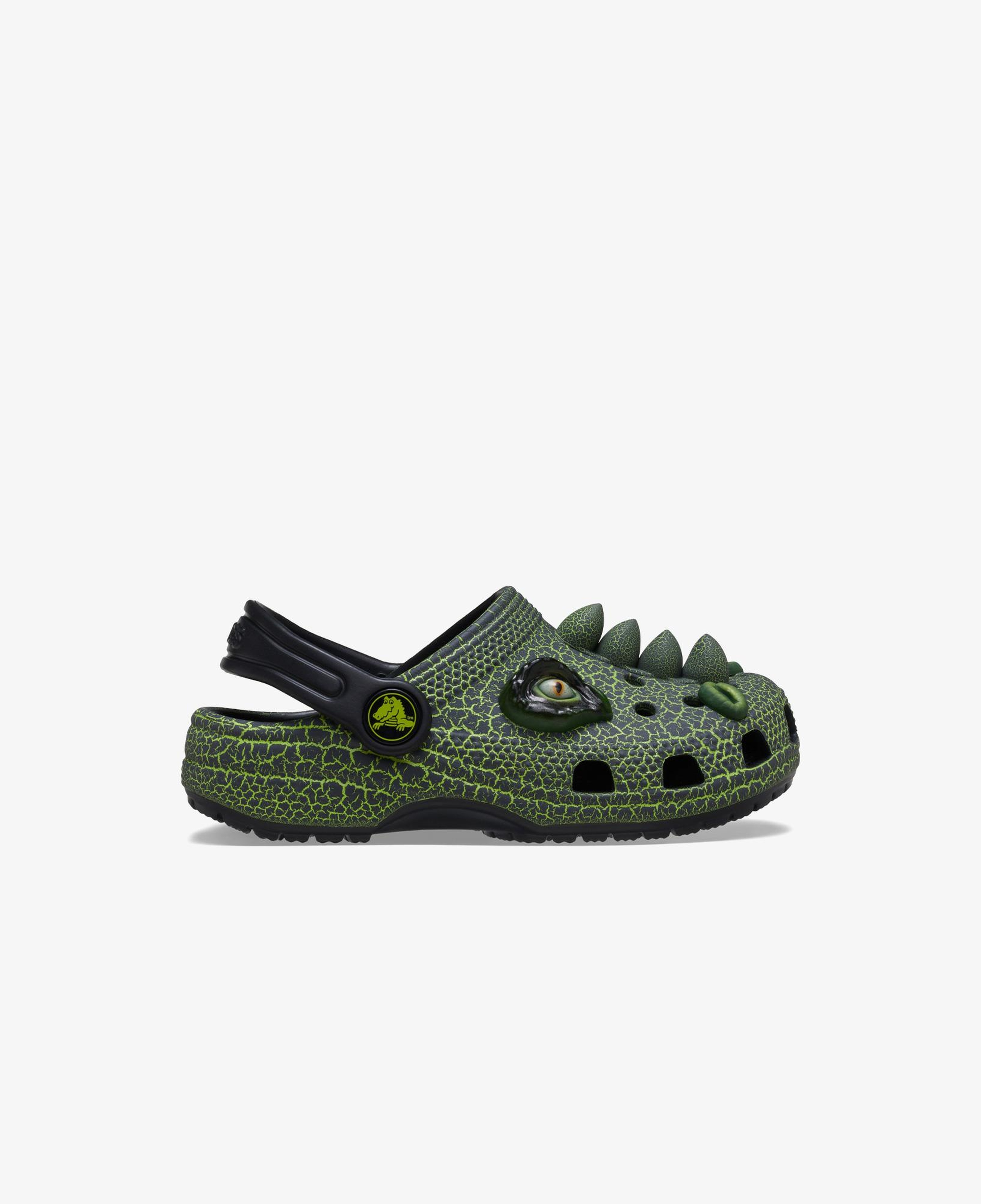 Crocs Classic I Am Scary Dino Çocuk Siyah Terlik