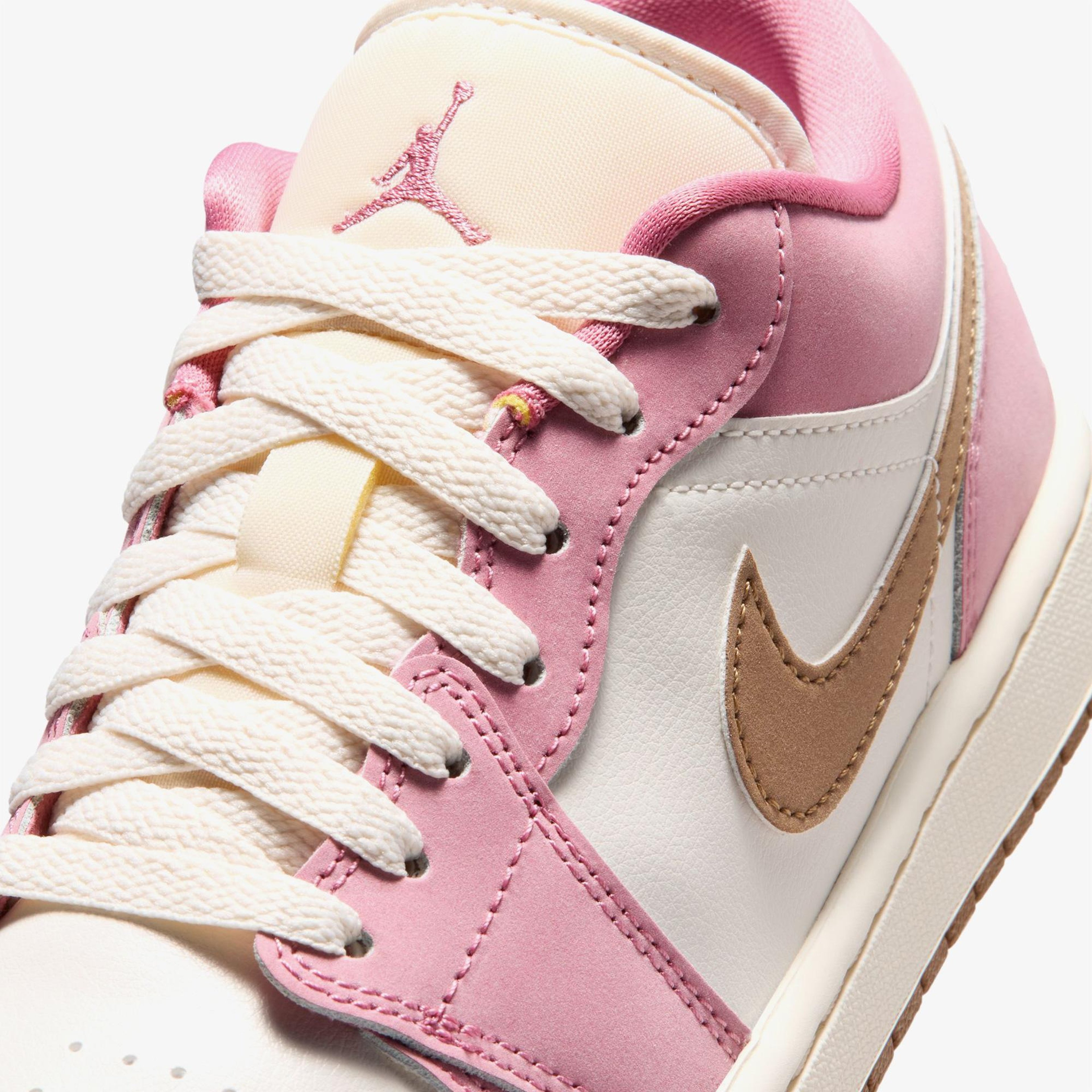 Jordan Air 1 Low Kadın Pembe Spor Ayakkabı