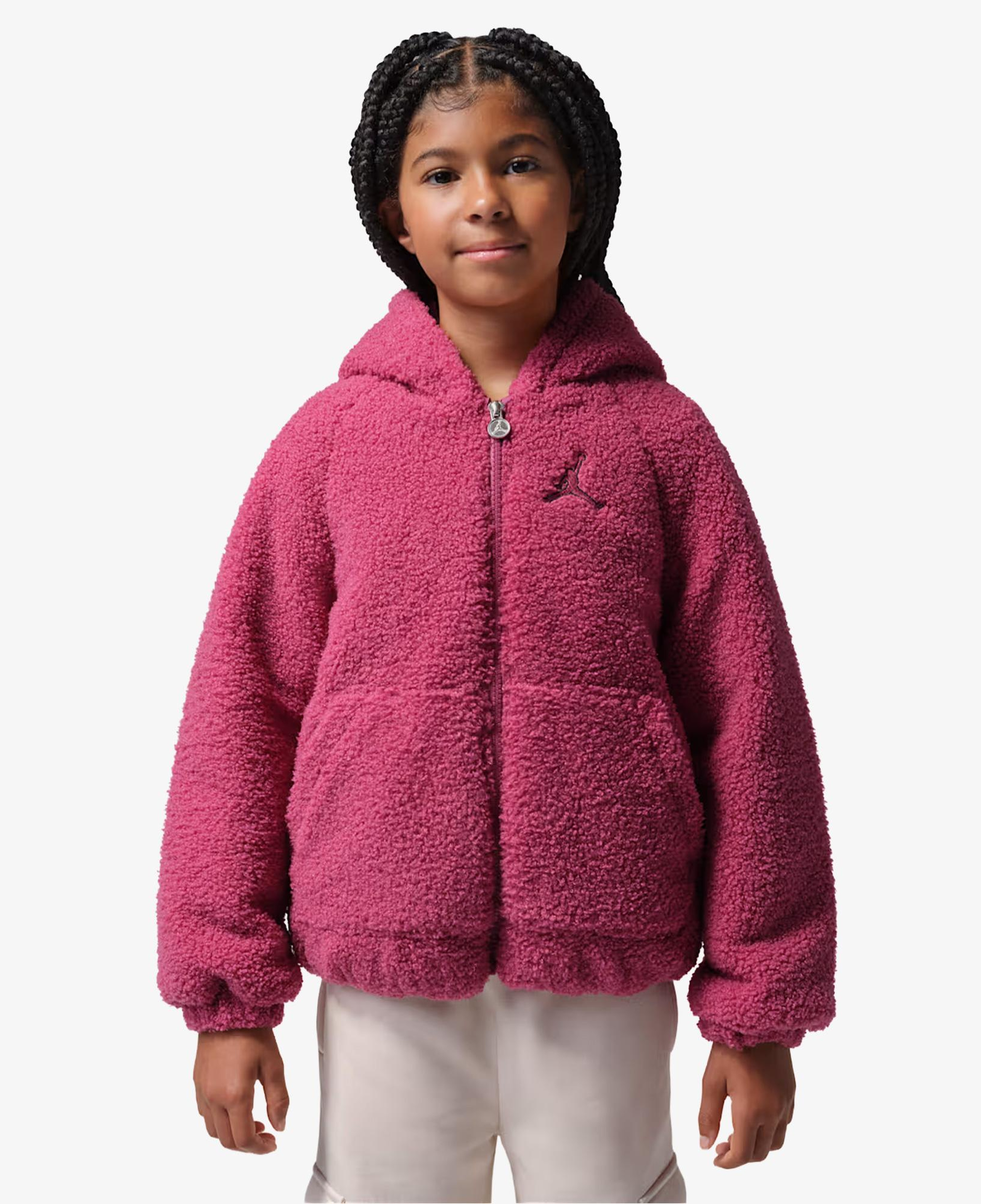 Jordan Sherpa Çocuk Pembe Mont